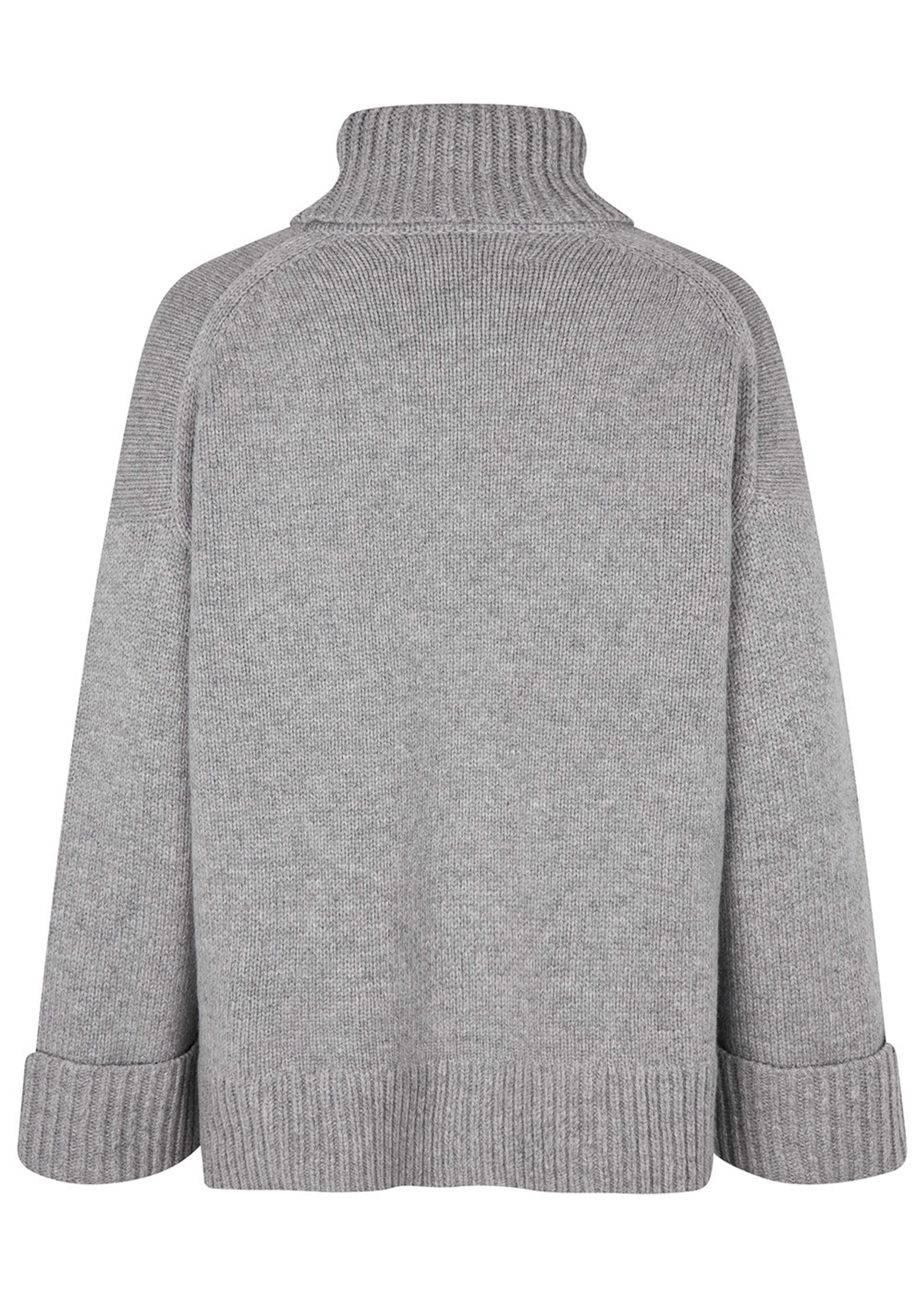 Samsøe & Samsøe - Tejido - SAKeiku Turtleneck - Grey mel.