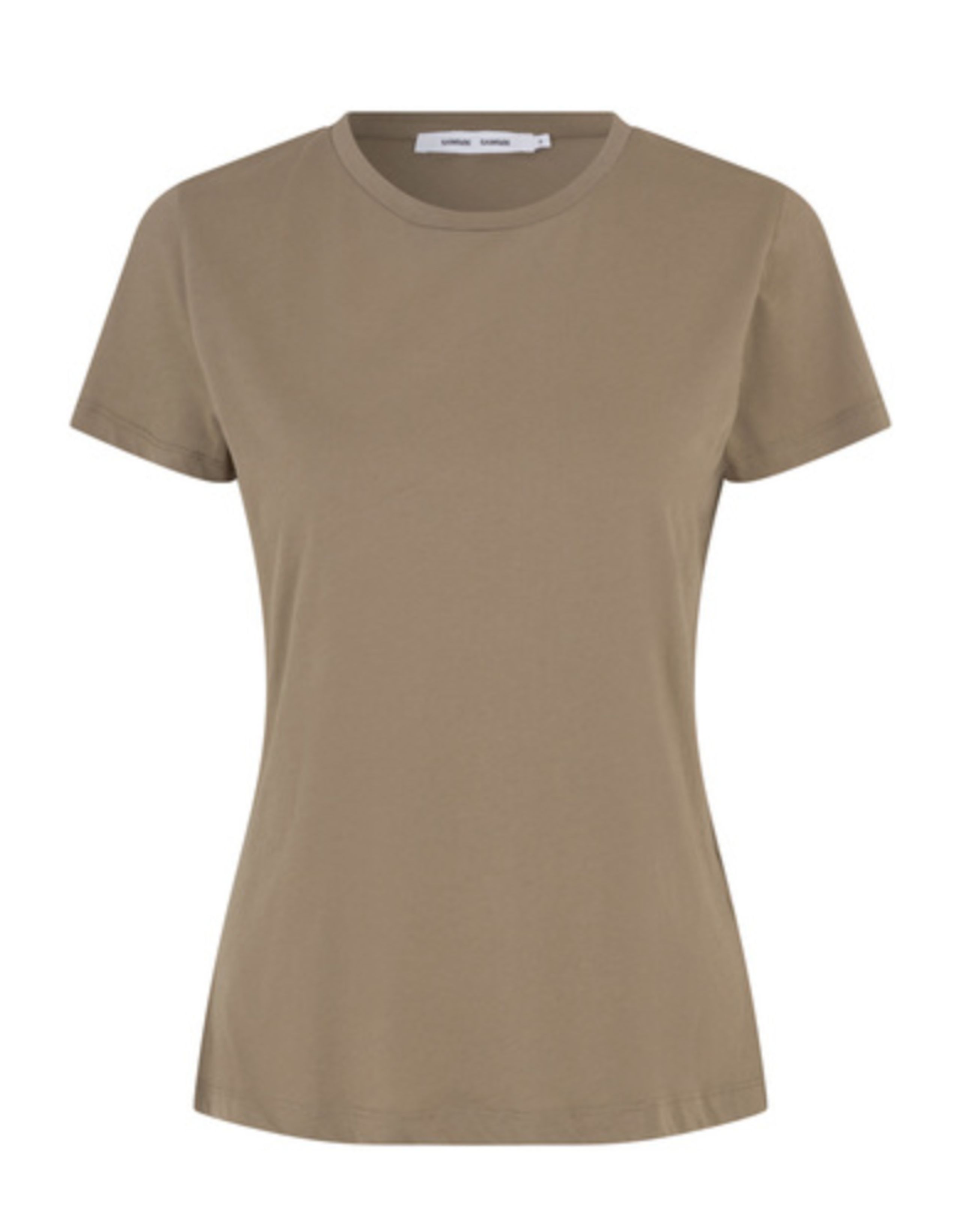 Samsøe & Samsøe - T-shirt - Solly Tee Solid - Brindle