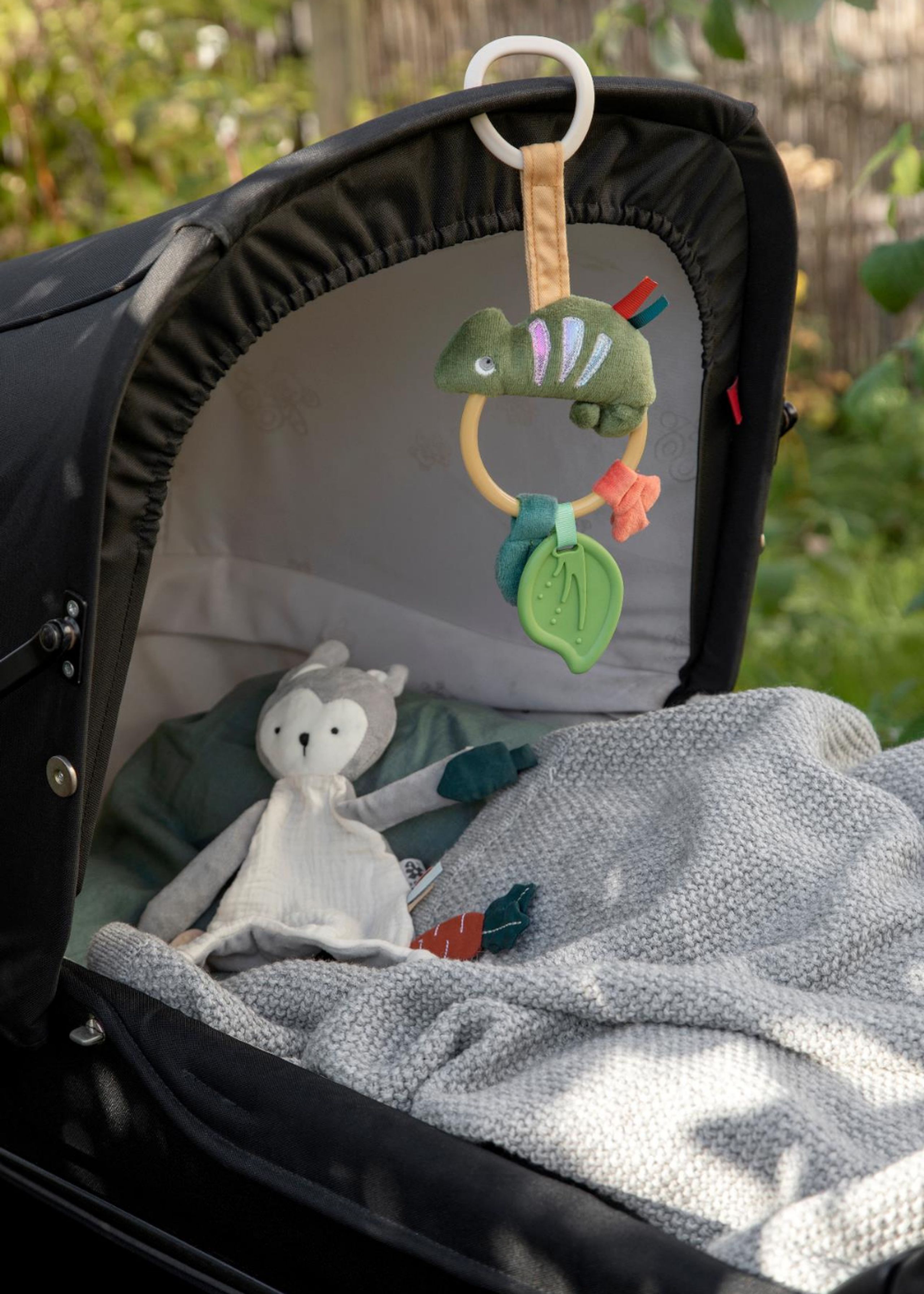 Sebra - Doudou d'activité - Aktivitetsnusseklud - The Rabbit Siggy