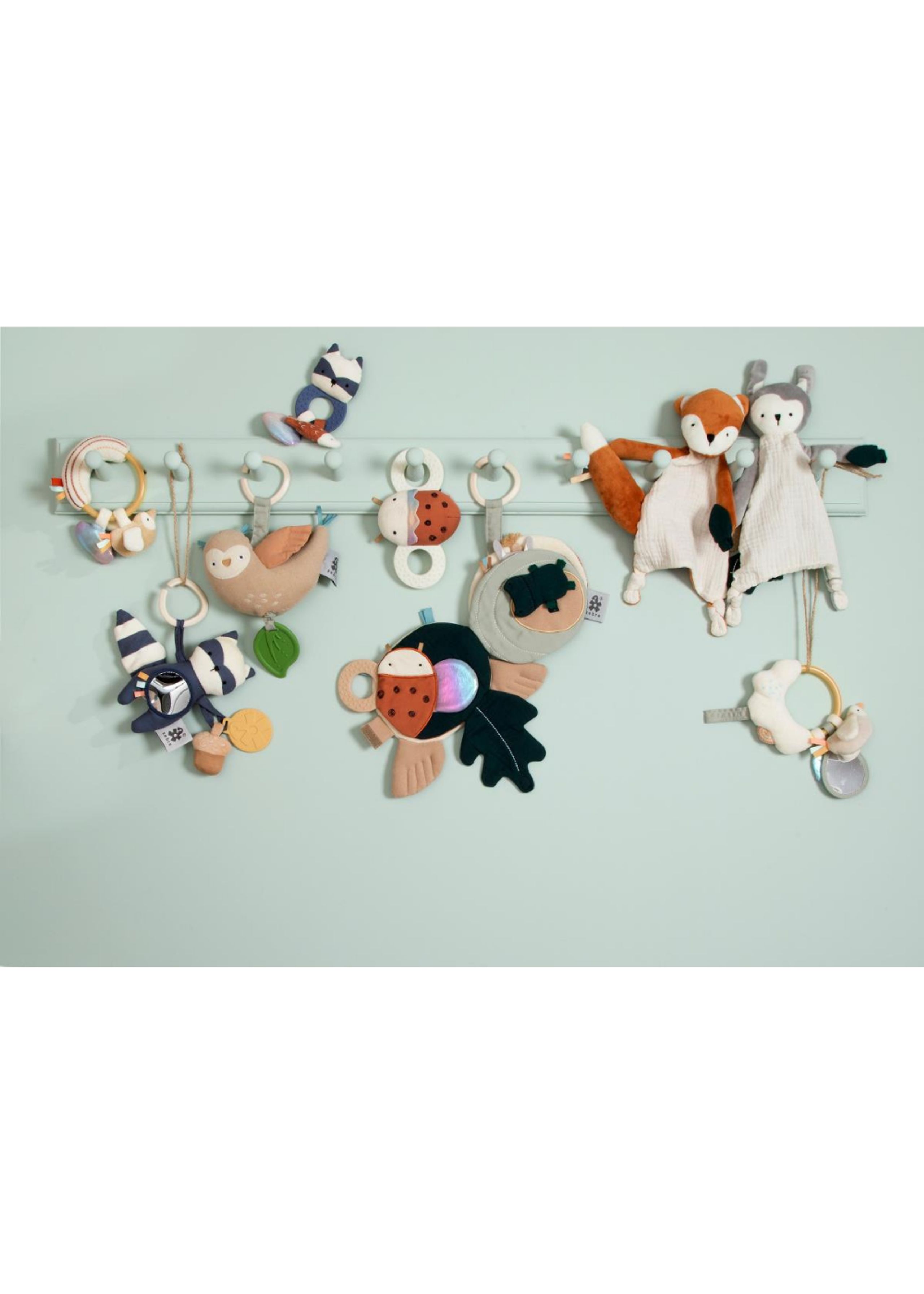 Sebra - Doudou d'activité - Aktivitetsnusseklud - The Rabbit Siggy