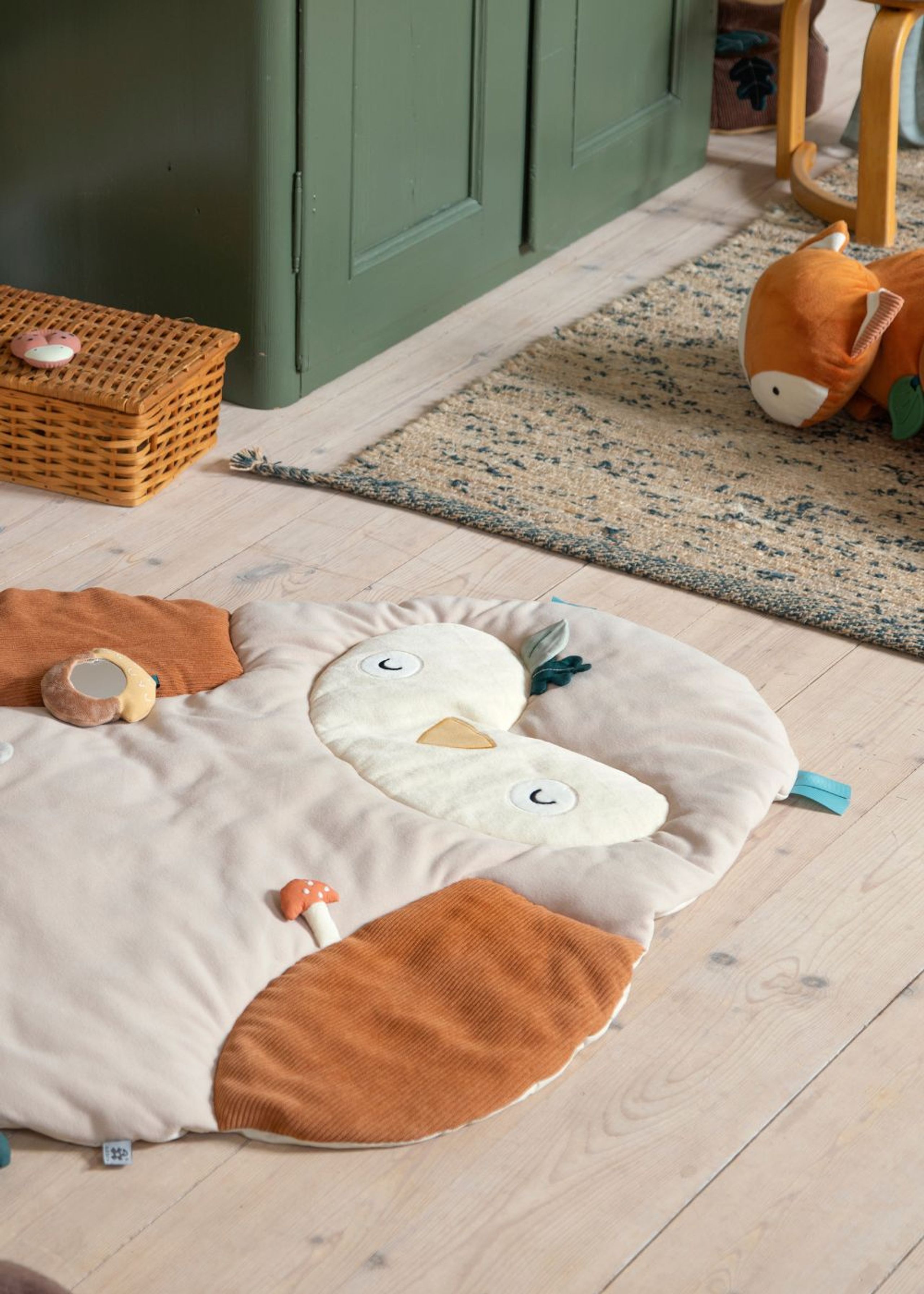 Sebra - Aktivitätsdecke - Activity Play Mat - Blinky the Owl