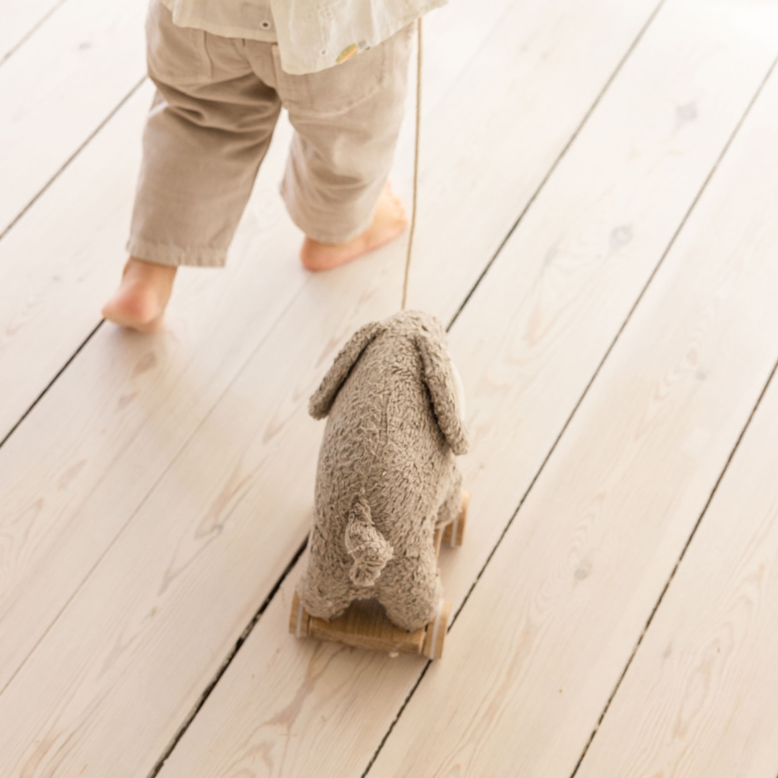 Sebra - Plüschtier - Pull-toy, Fanto - Grey