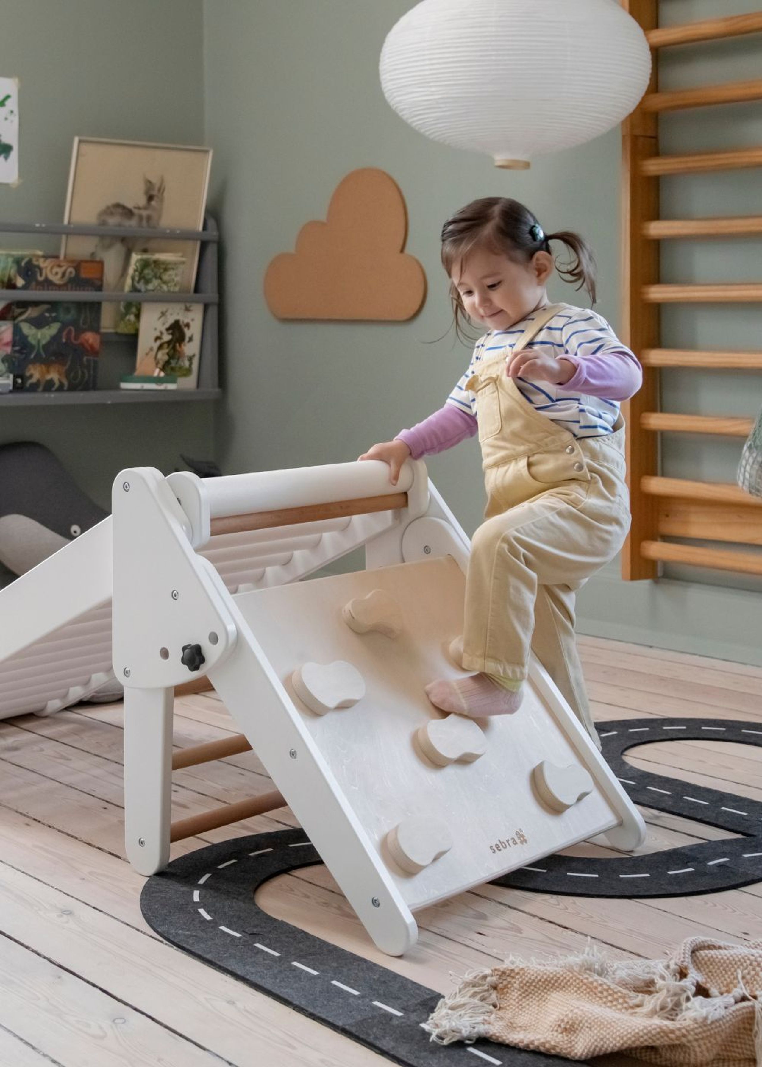 Sebra - Børnemøbel - Sebra Climbing Triangle - White