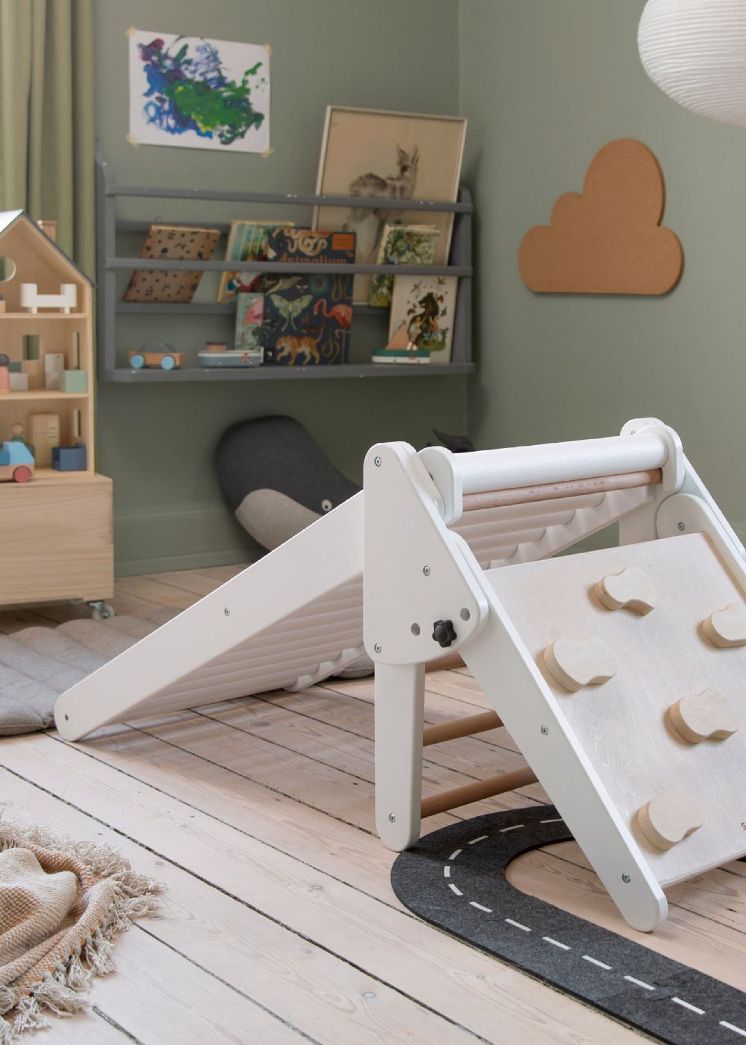Sebra - Børnemøbel - Sebra Climbing Triangle - White
