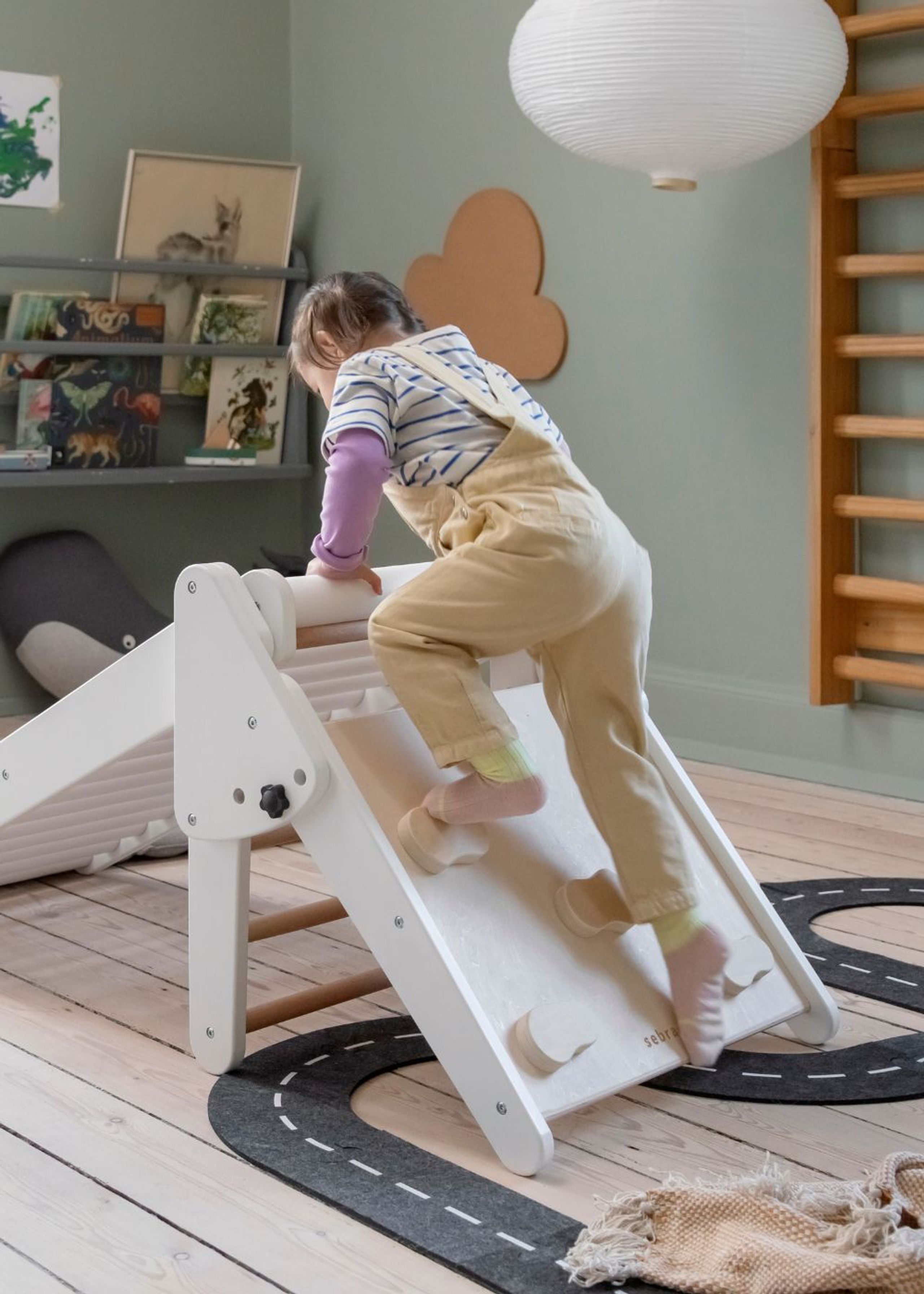 Sebra - Børnemøbel - Sebra Climbing Triangle - White