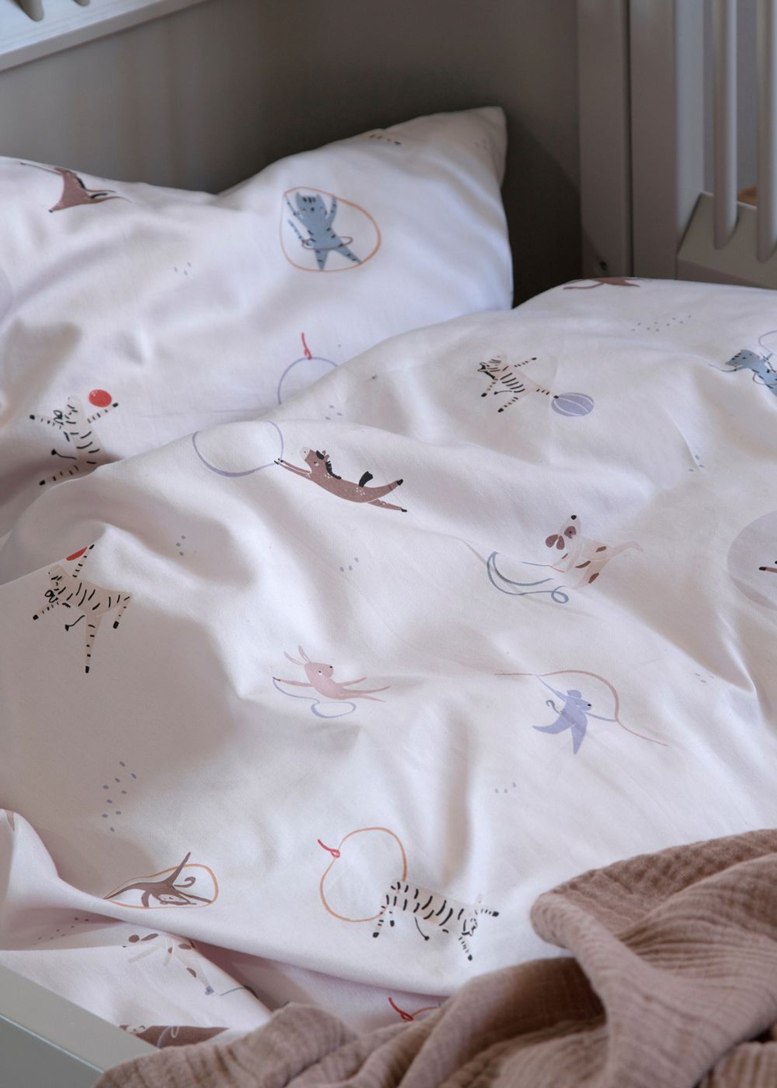 Sebra - Børnesengetøj - Bed Linen Baby - Teeny Toes