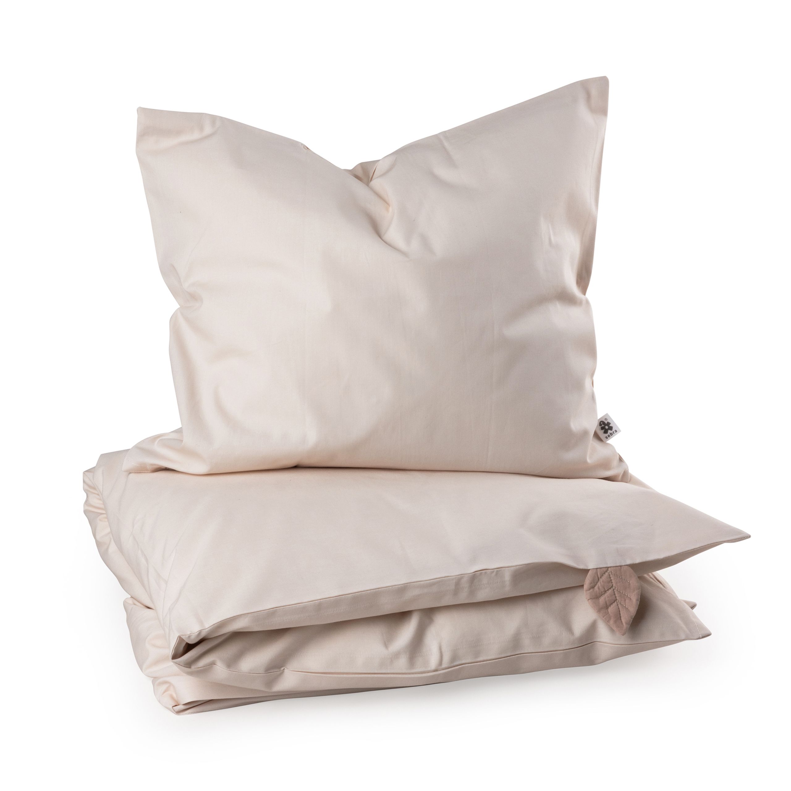 Sebra - Børnesengetøj - Klassisk Sengetøj Baby - Birchbark Rose