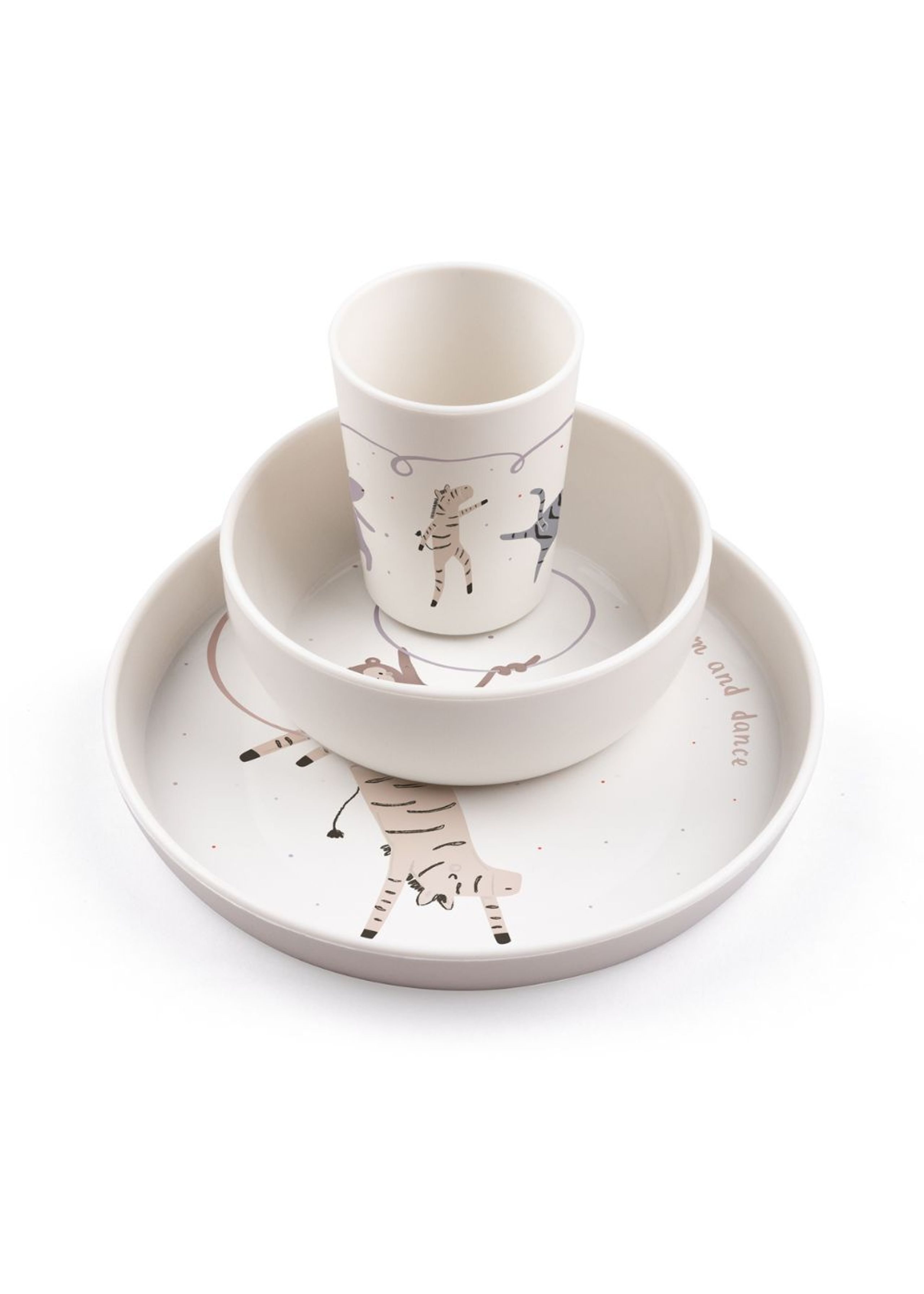 Sebra - Vaisselle pour enfants - Tastii Dinner Set - Teeny Toes