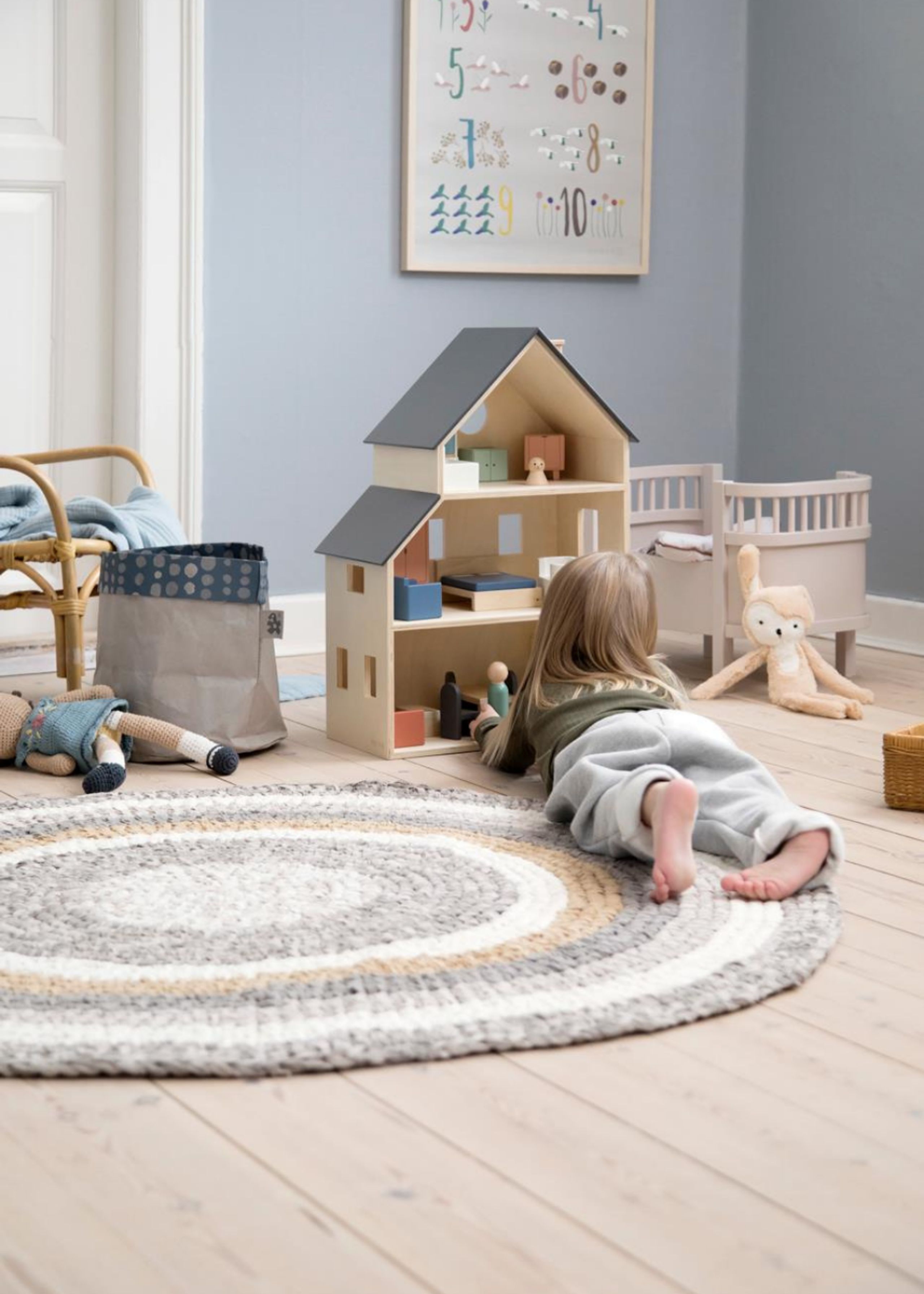 Sebra - Puppenhaus - Sebra Dukkehus - Krydsfiner