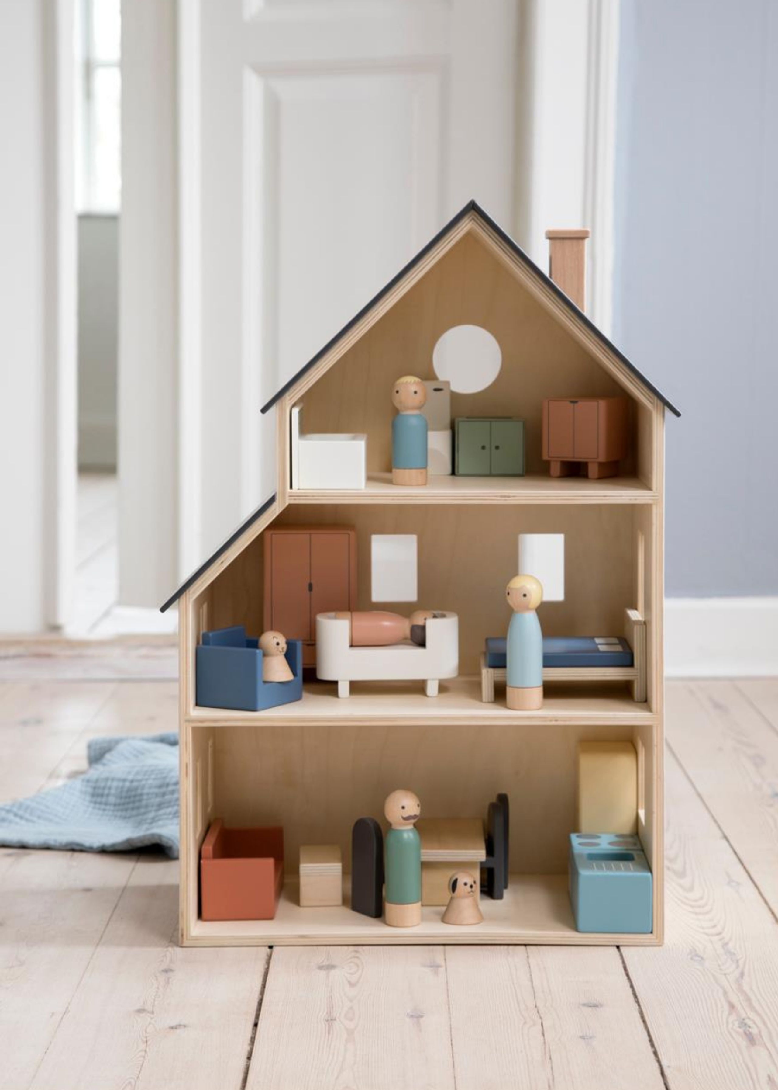 Sebra - Puppenhaus - Sebra Dukkehus - Krydsfiner