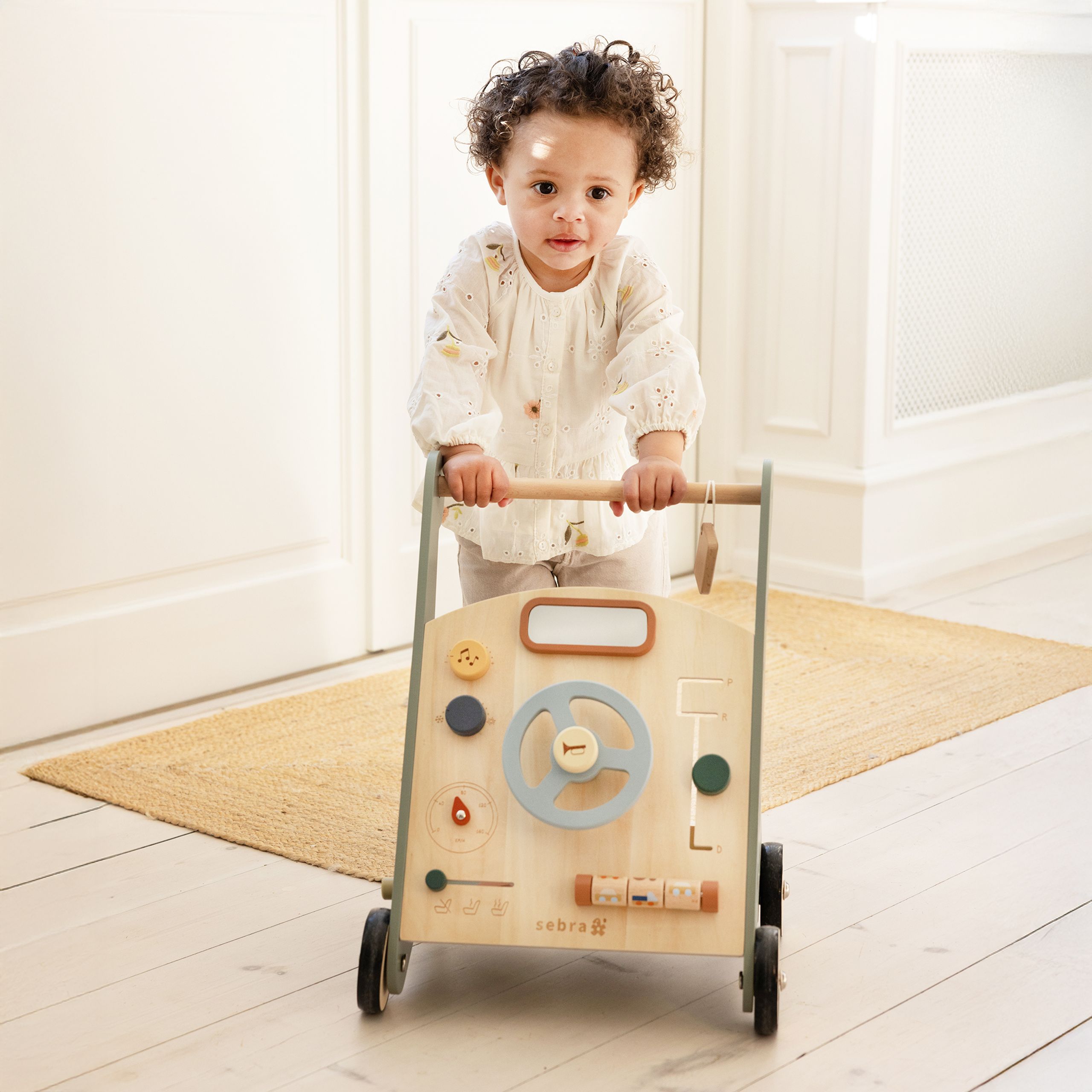 Sebra - Baby Laufwagen - Activity Walker Car - Wood