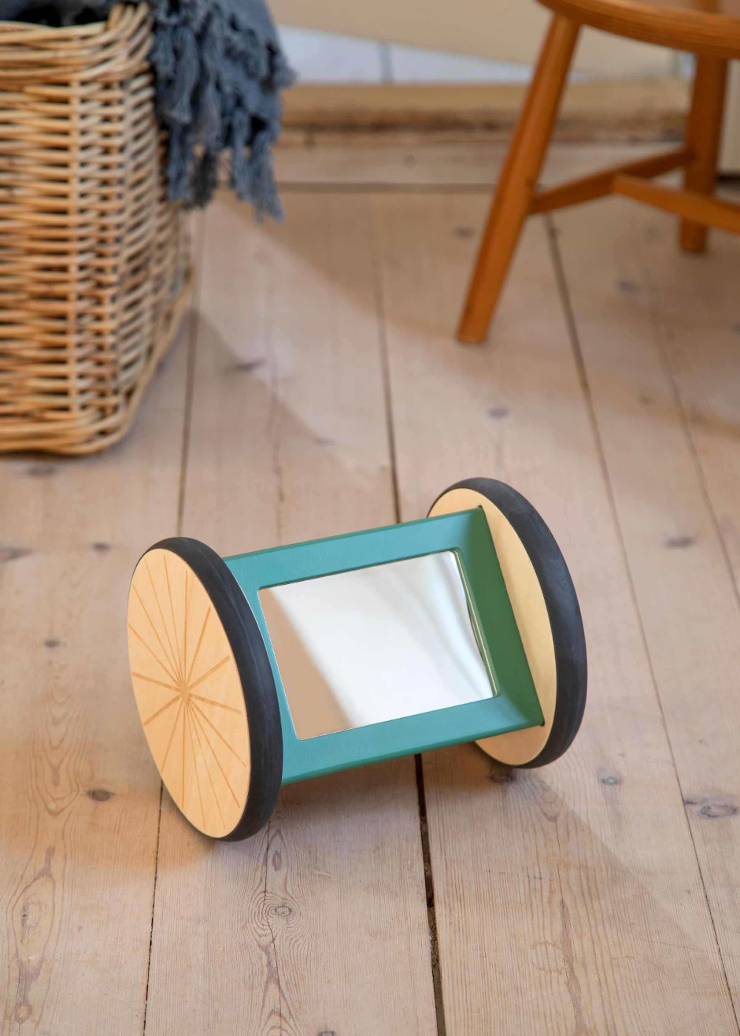 Sebra - Toys - Aktivitetsrullespejl - Woodland