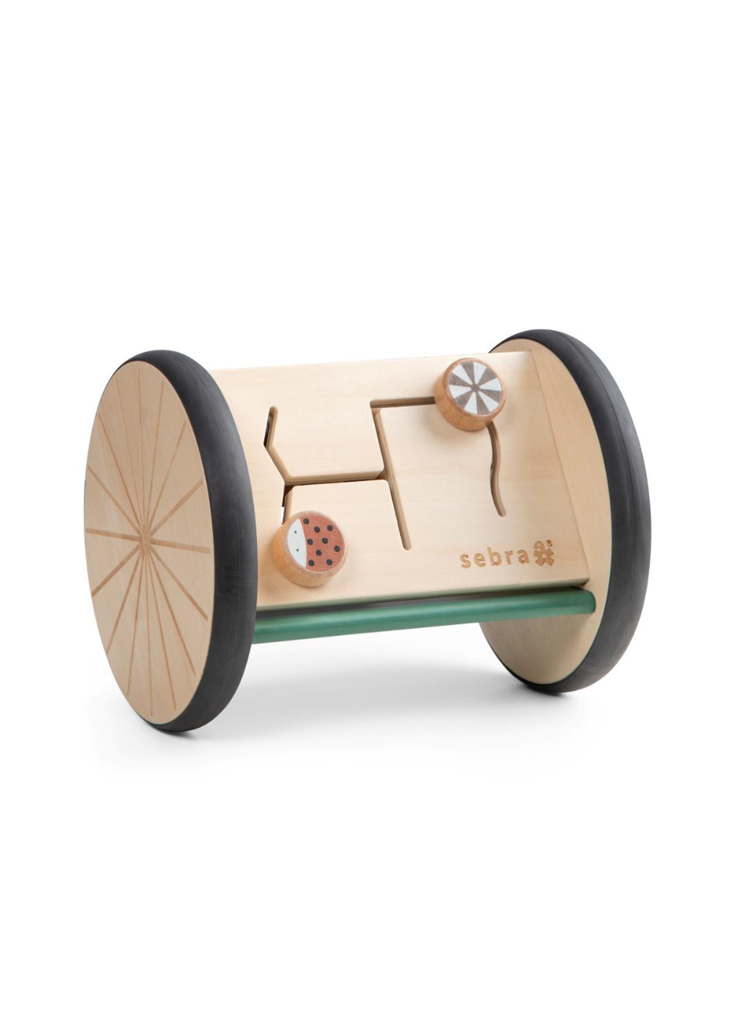 Sebra - Toys - Aktivitetsrullespejl - Woodland