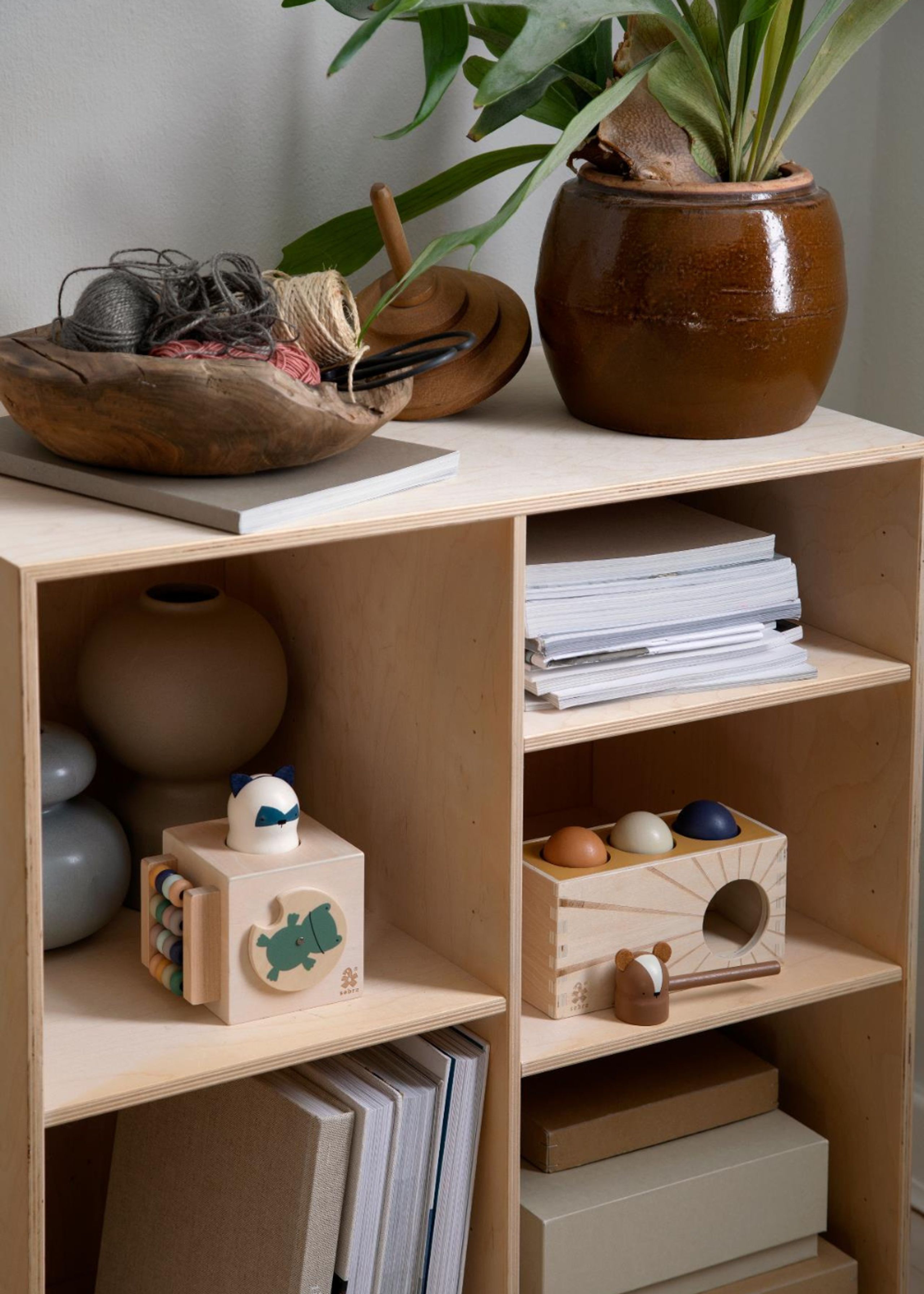 Sebra - Spielzeug - Hammerbræt - Woodland