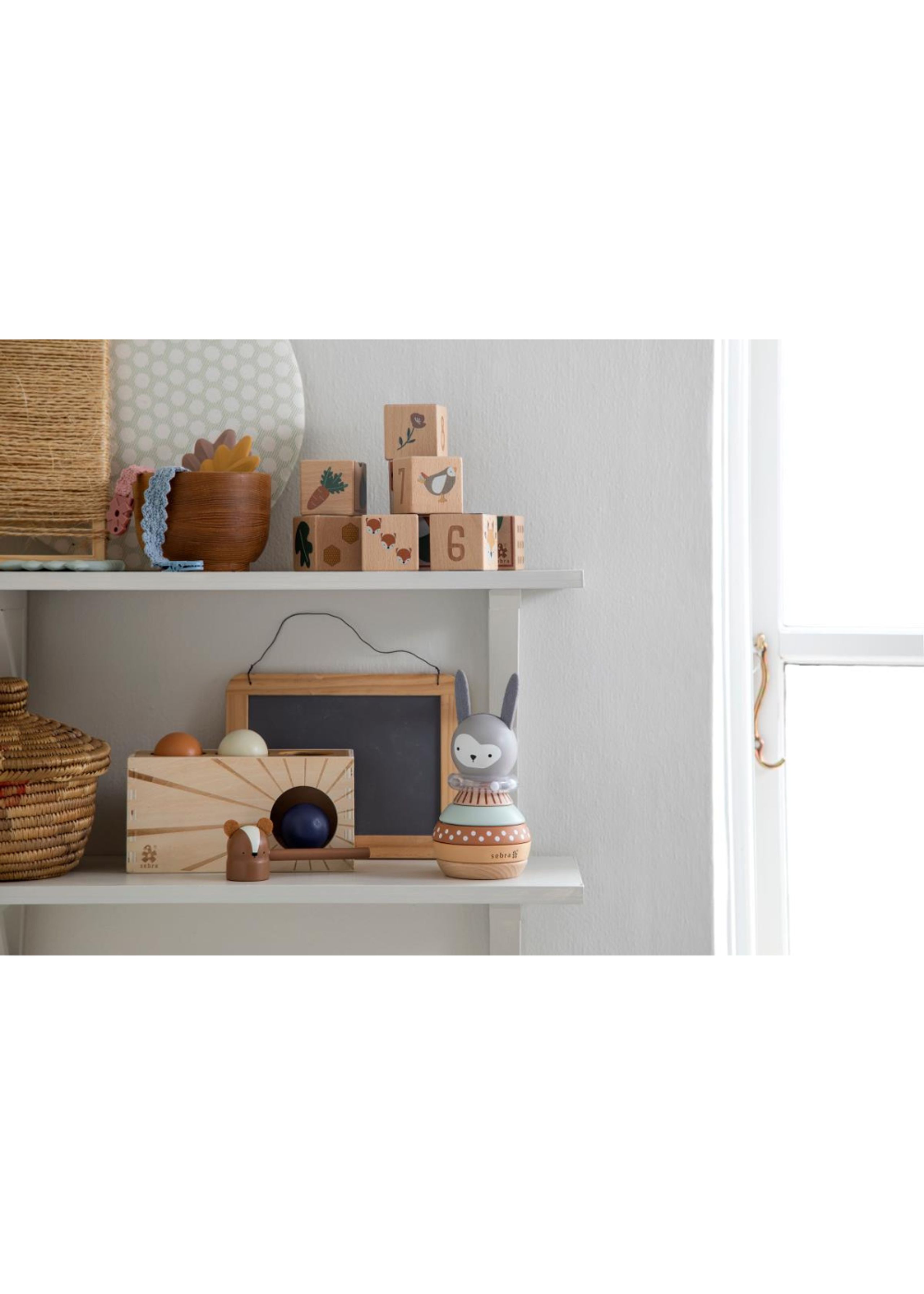 Sebra - Spielzeug - Hammerbræt - Woodland