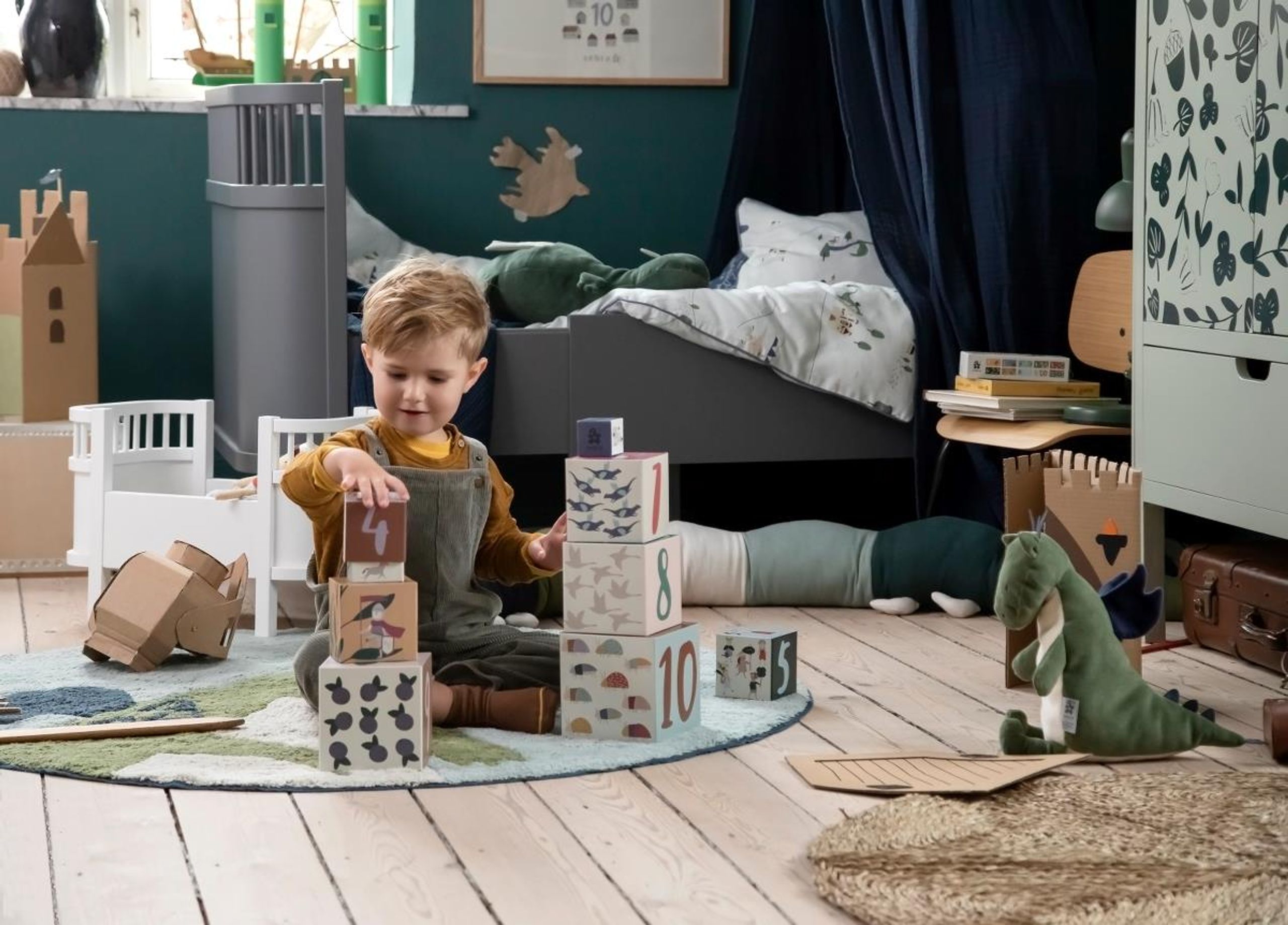 Sebra - Jouets - Stabelkasser - Pixie/Dragon