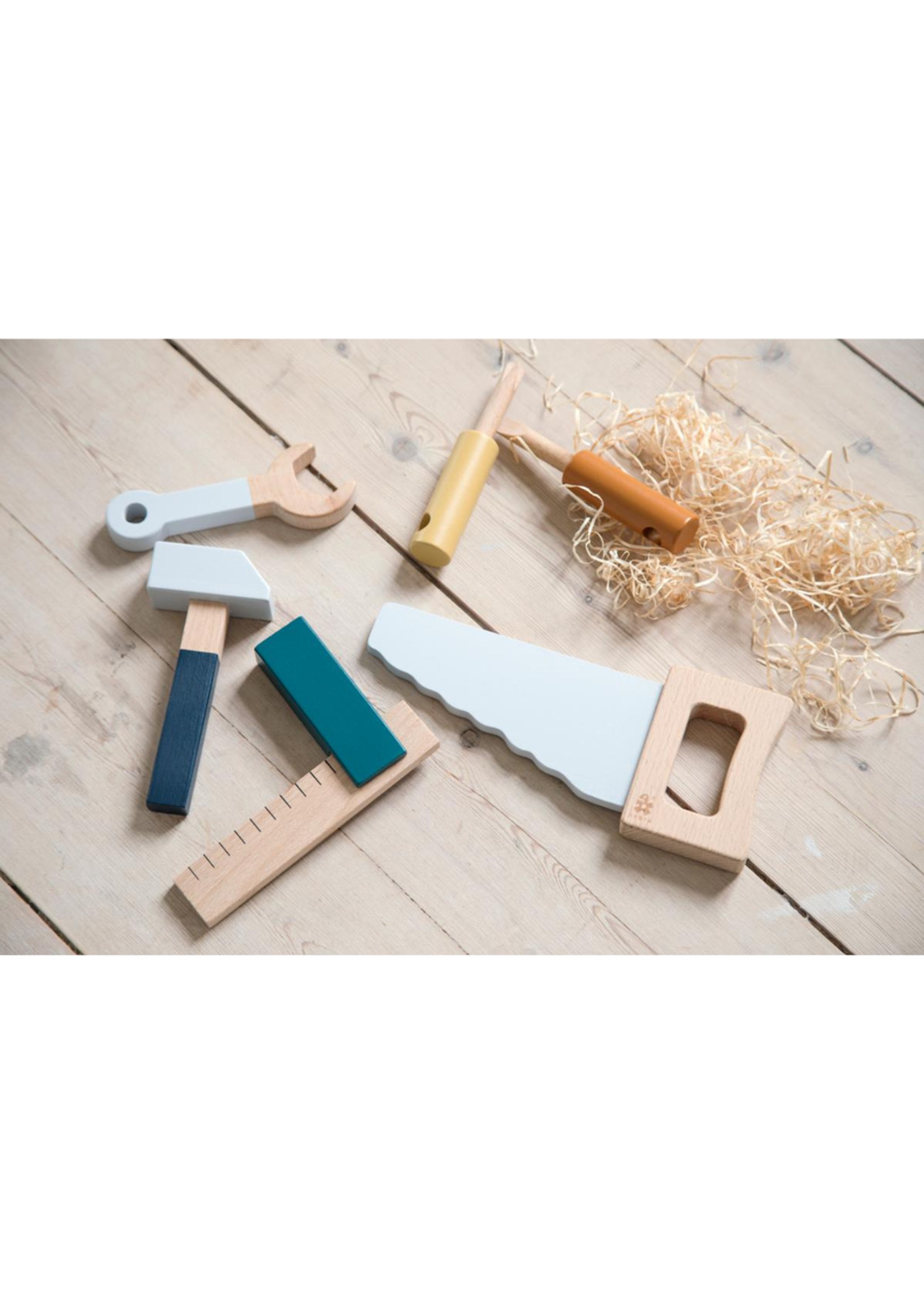 Sebra - Toys - Værktøjssæt - Jetty Grey