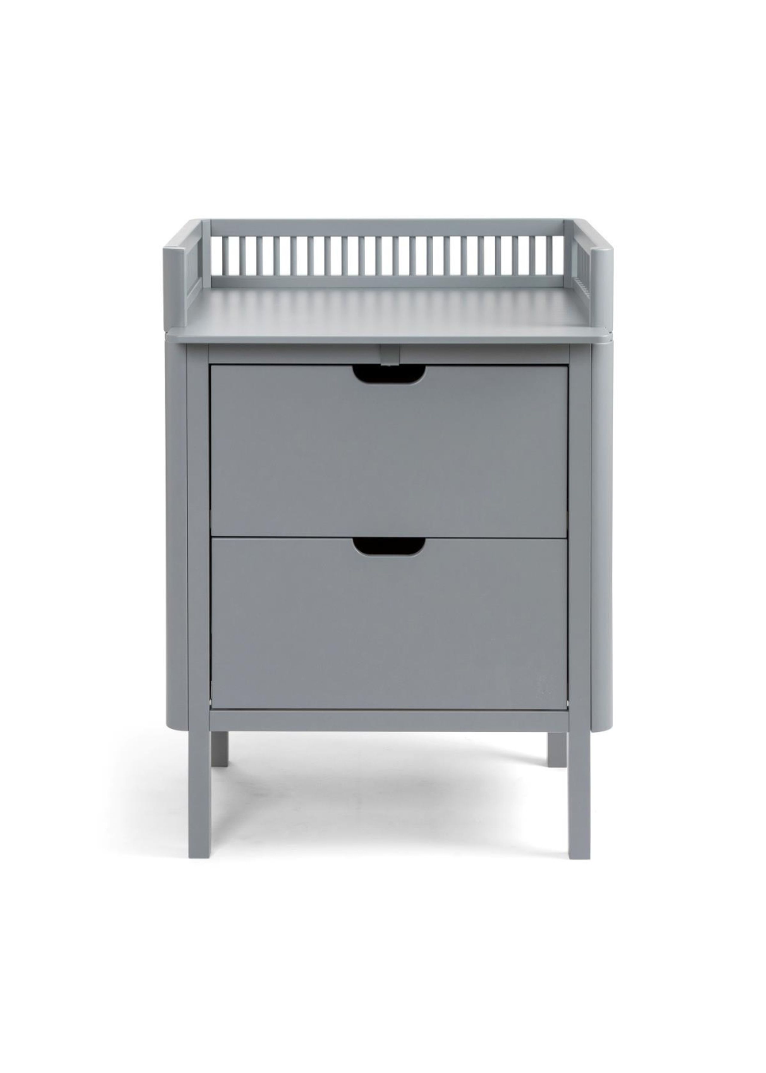 Sebra - Puslebord - Sebra Puslebord, Skuffer - Classic Grey