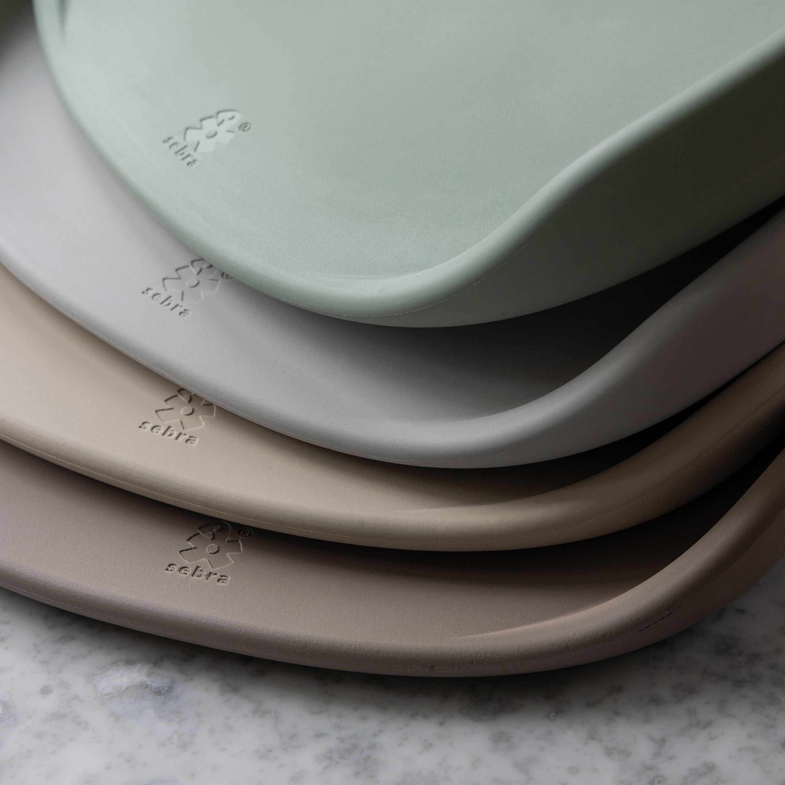 Sebra - Children's bedding - Sebra PUSLE PUR - Stone