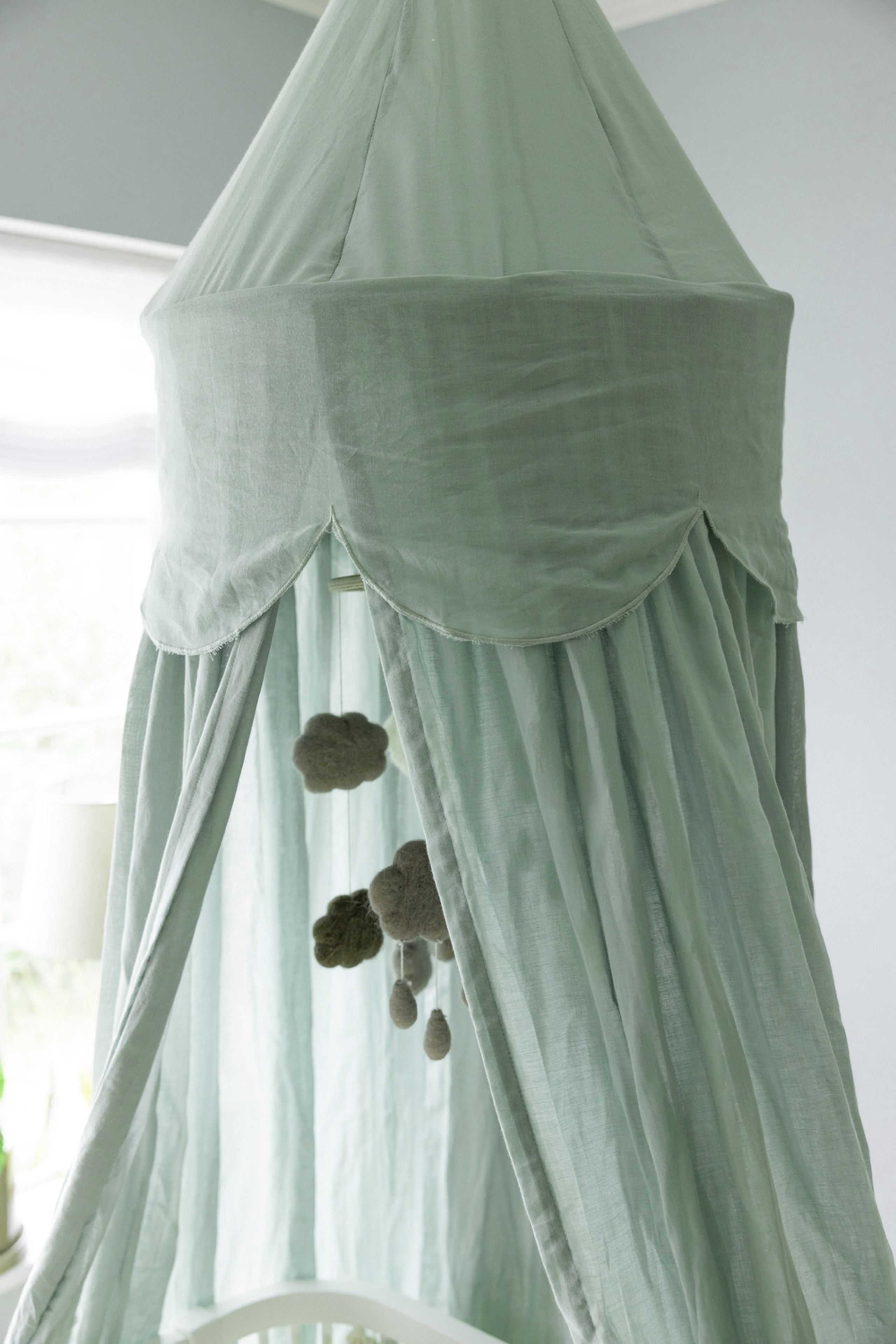 Sebra - Betthimmel - Star Canopy - Dusty Green