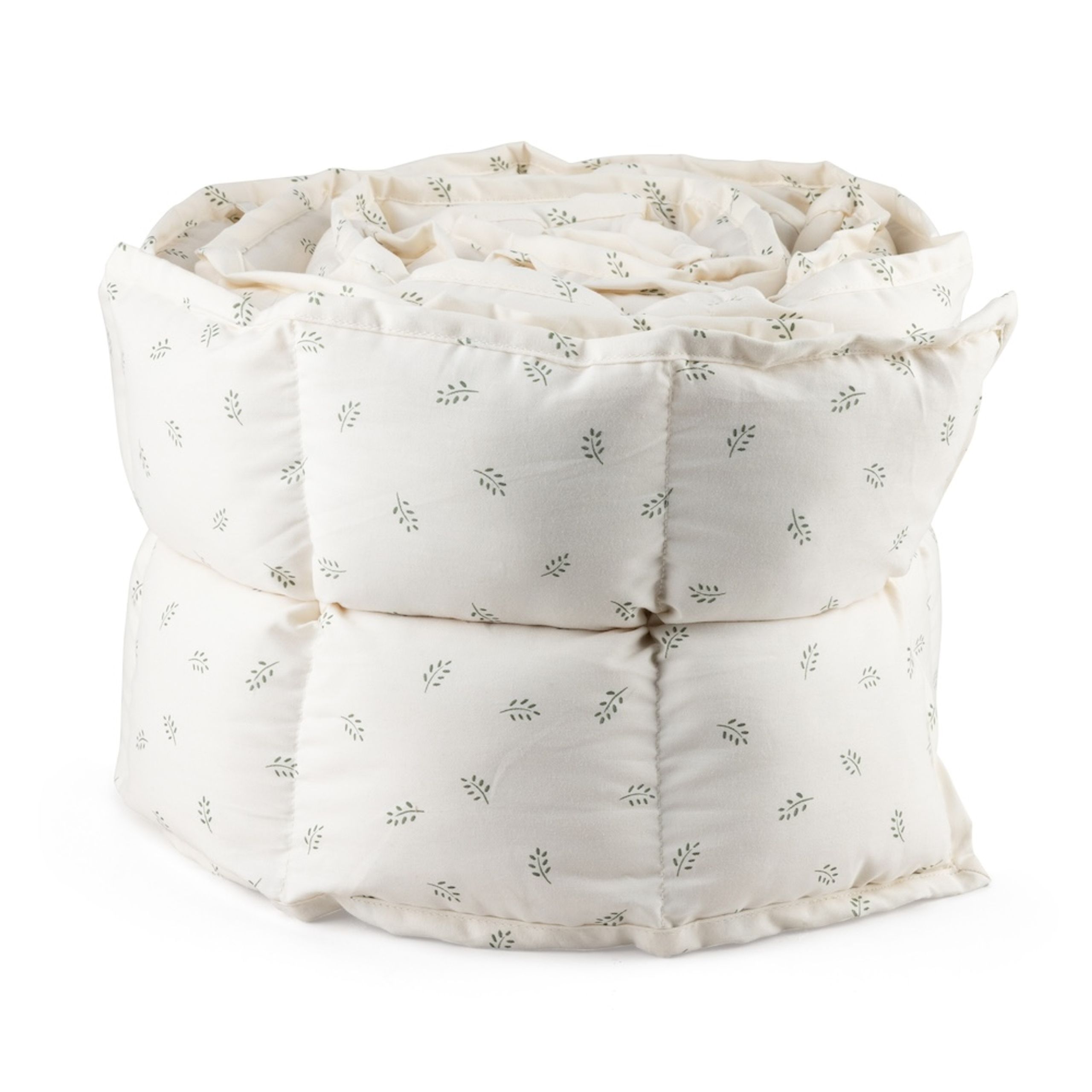 Sebra - Nestchen - Baby Bumper - Kapok - Sophora Leaves