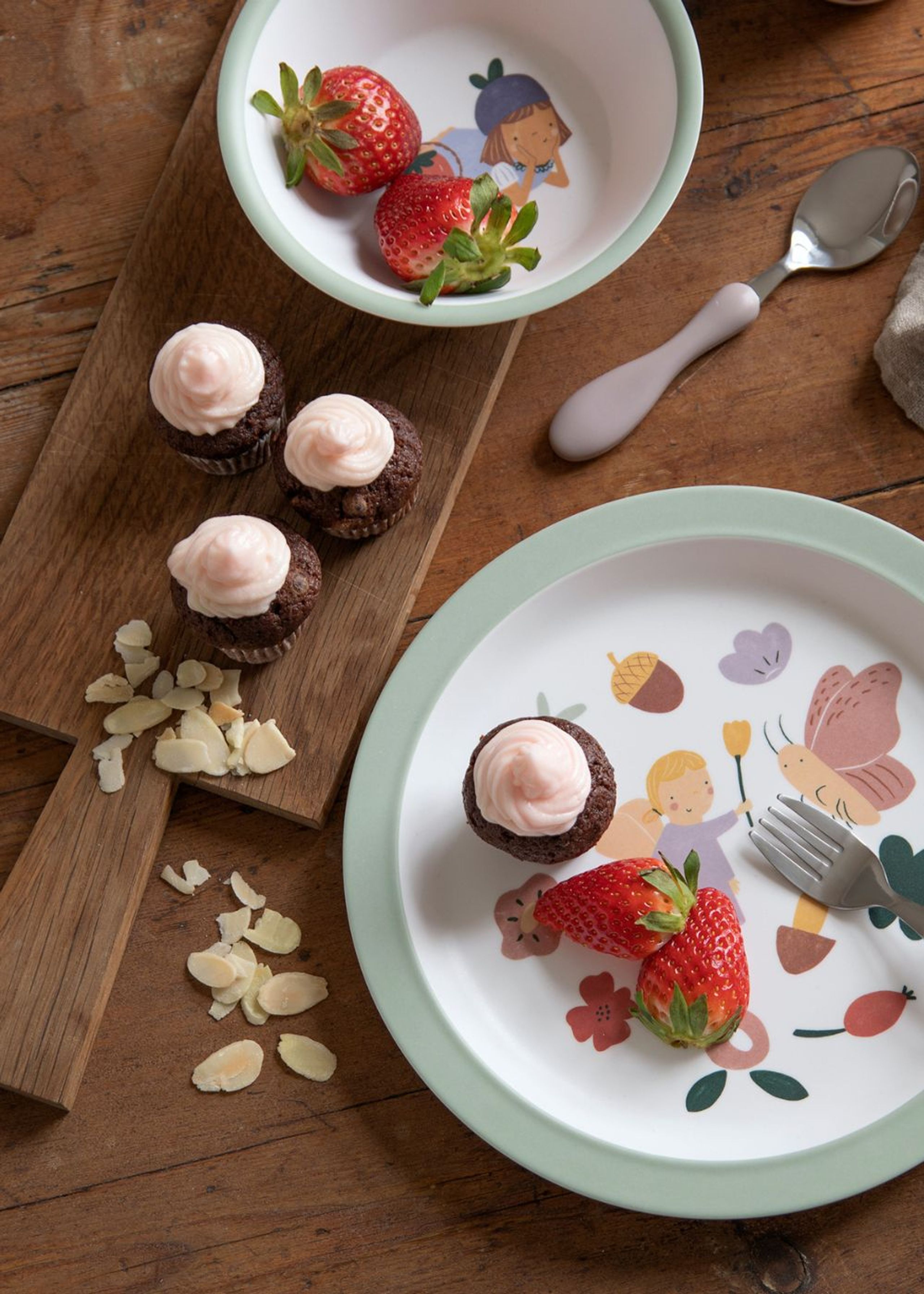 Sebra - Zestaw naczyń stołowych - Melamine Dinner Set - Pixie Land