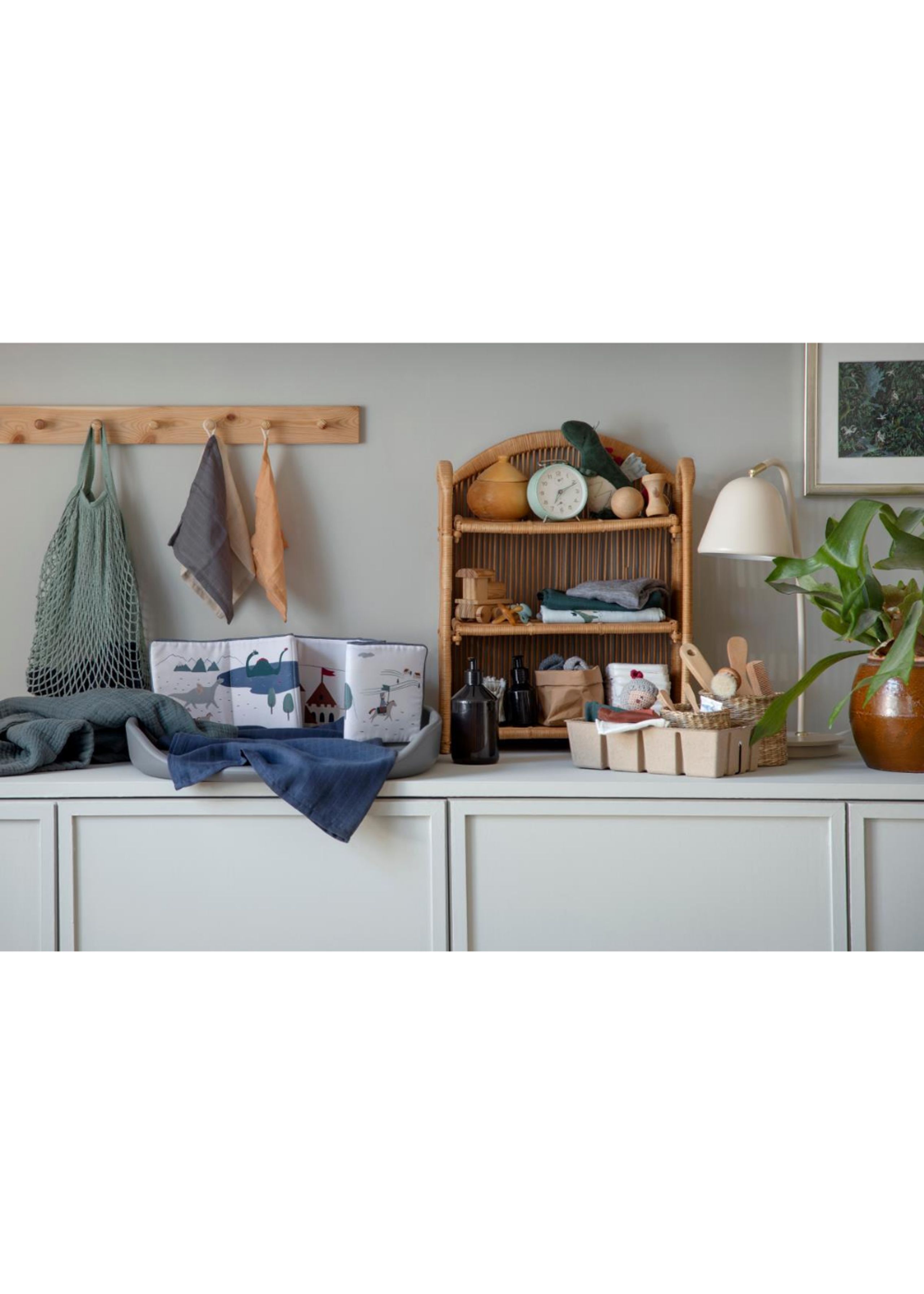 Sebra - Fabric book - Stofbog - Dragon Tales