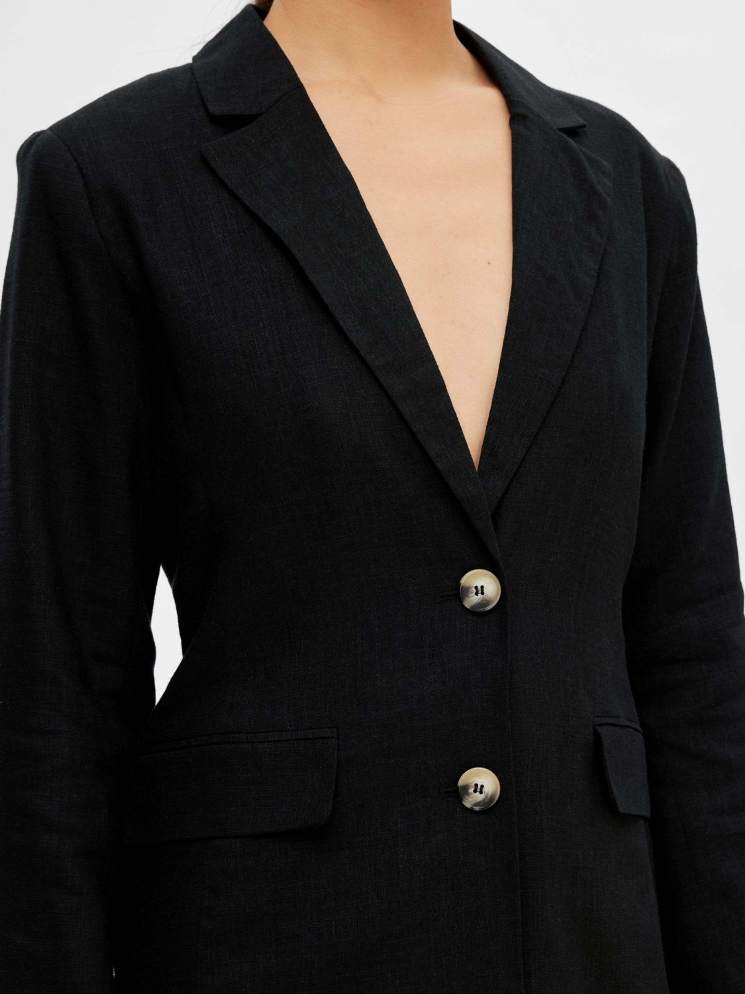 Selected Femme - Blazer - SLFViva LS Blazer NOOS - Black