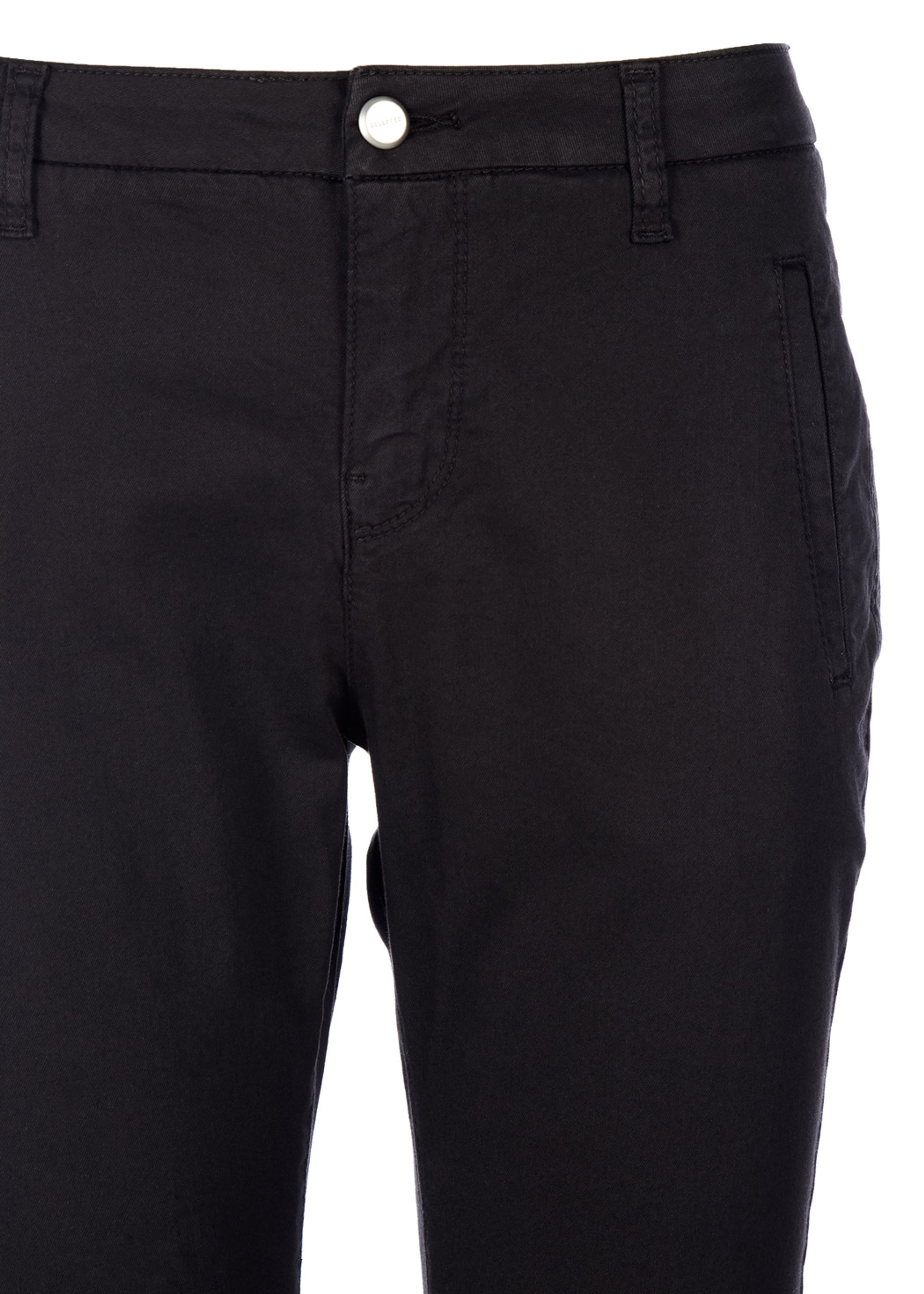 Selected Femme - 1 - Ingrid Tapered Chinos - Black