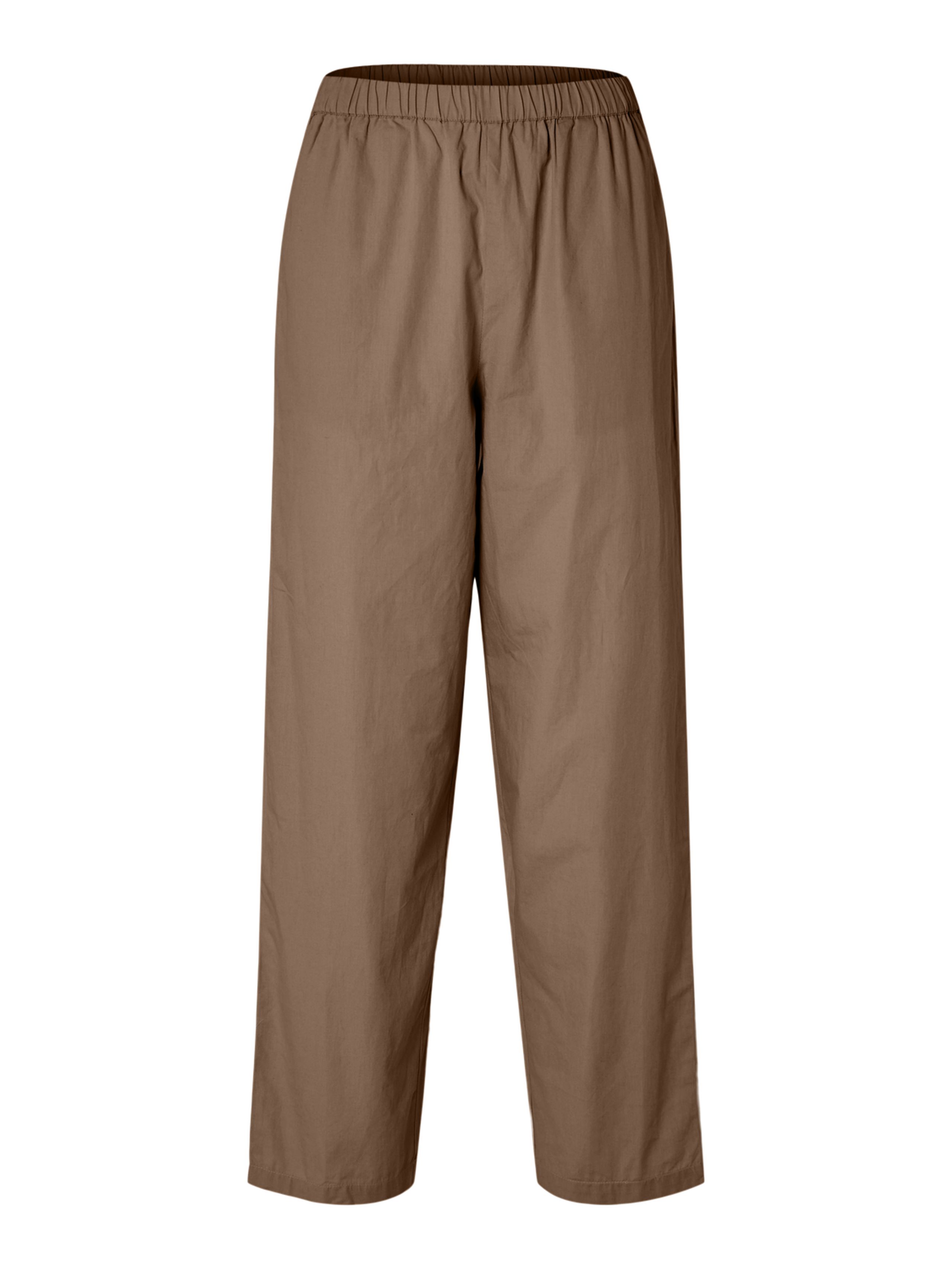 Selected Femme - Pantaloni - SLFBlair HW Pant - Coca Mocha