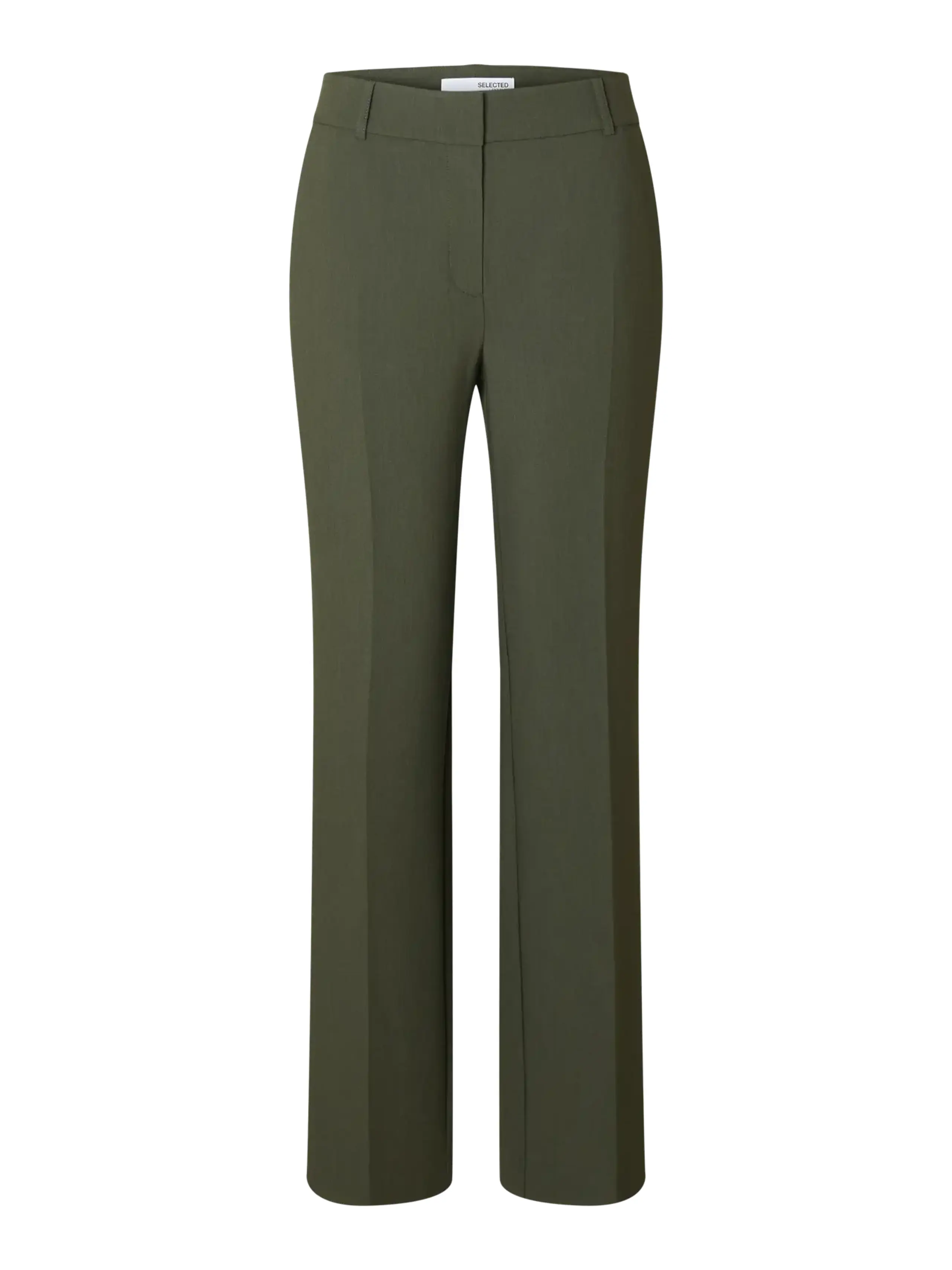 Selected Femme - Hose - SLFRita MW Wide Pant NOOS - Deep Depth