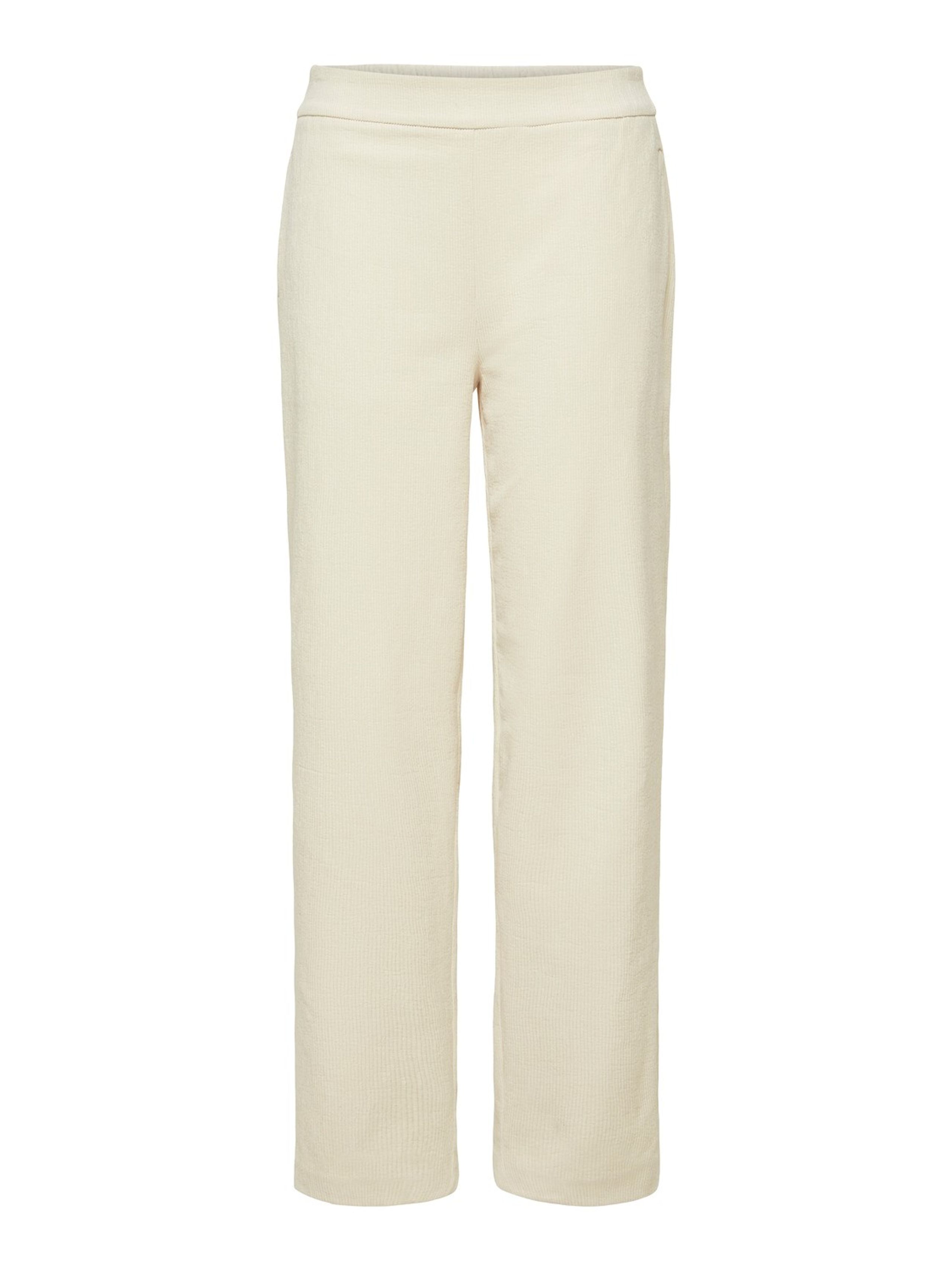 Selected Femme - Bukser - SLFZoey MW Pant EX - Sandshell