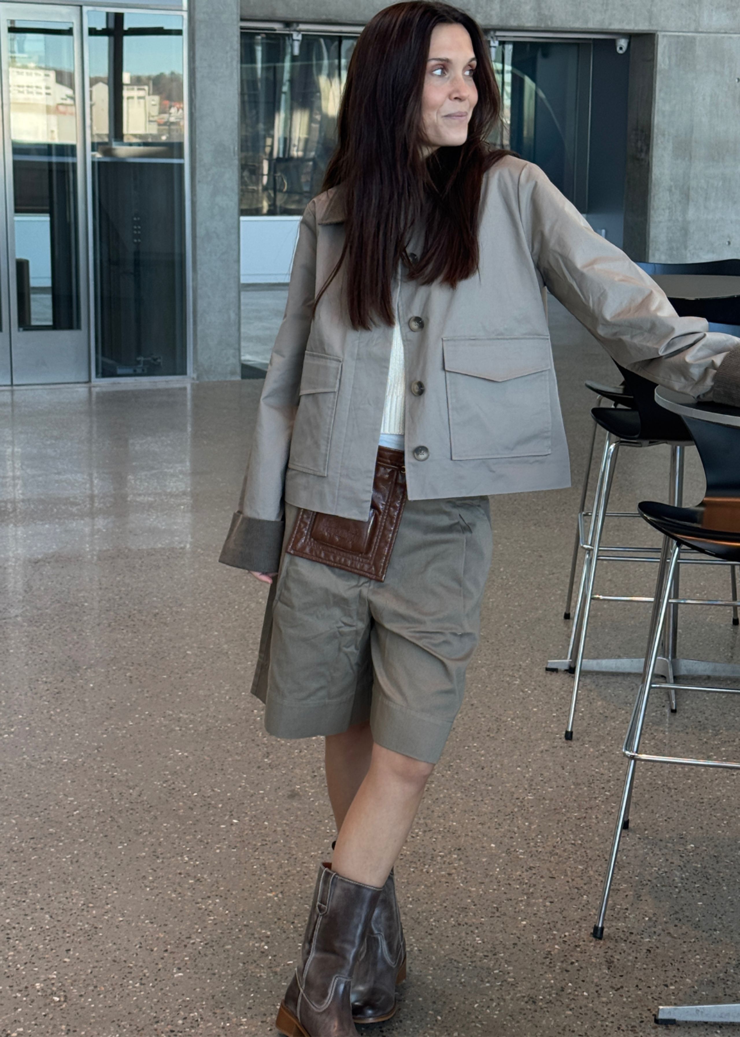 Selected Femme - Jacket - SLFAsya Jacket - Greige