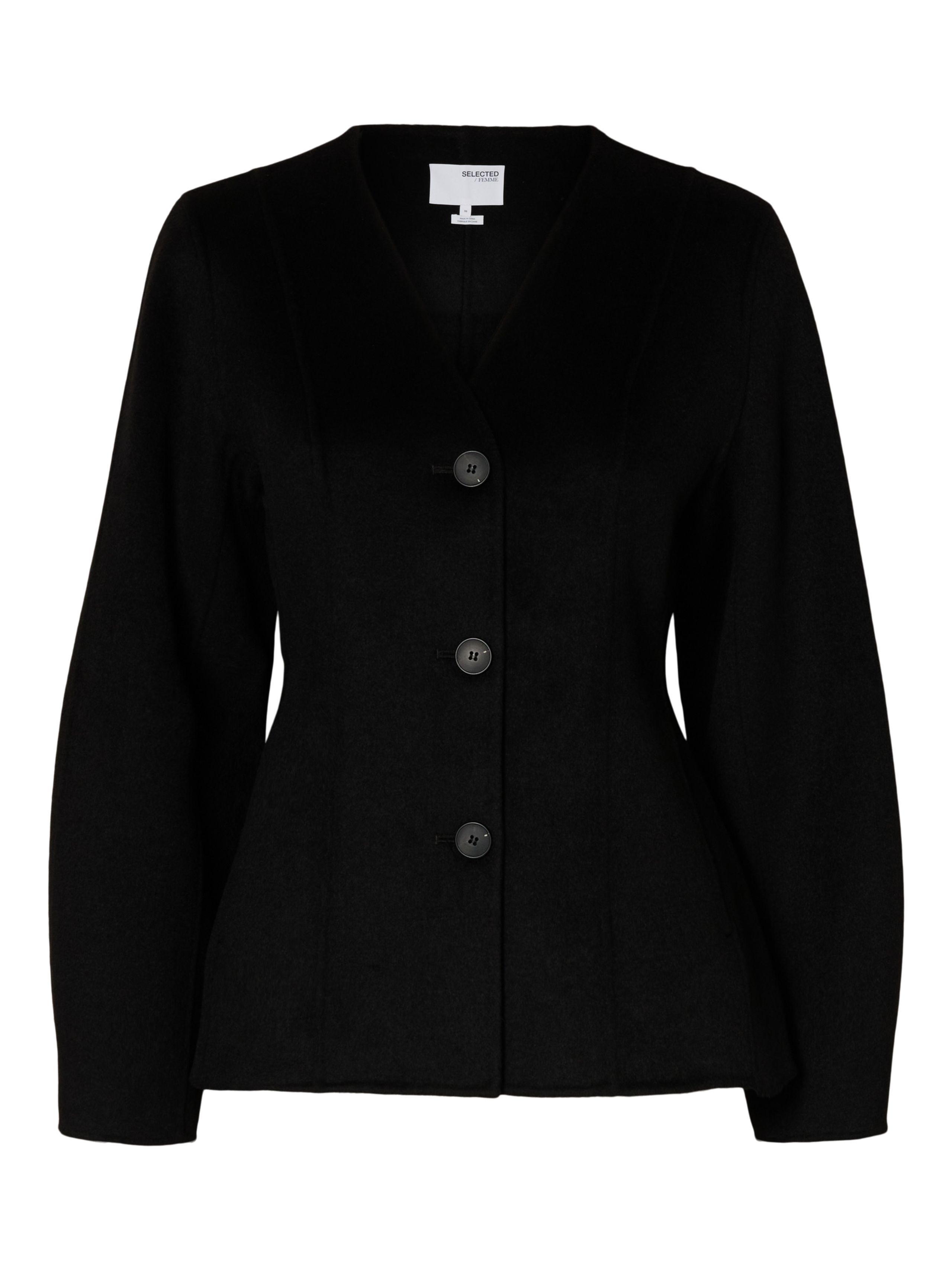 Selected Femme - Jacke - SLFPalma Handmade Jacket - Black