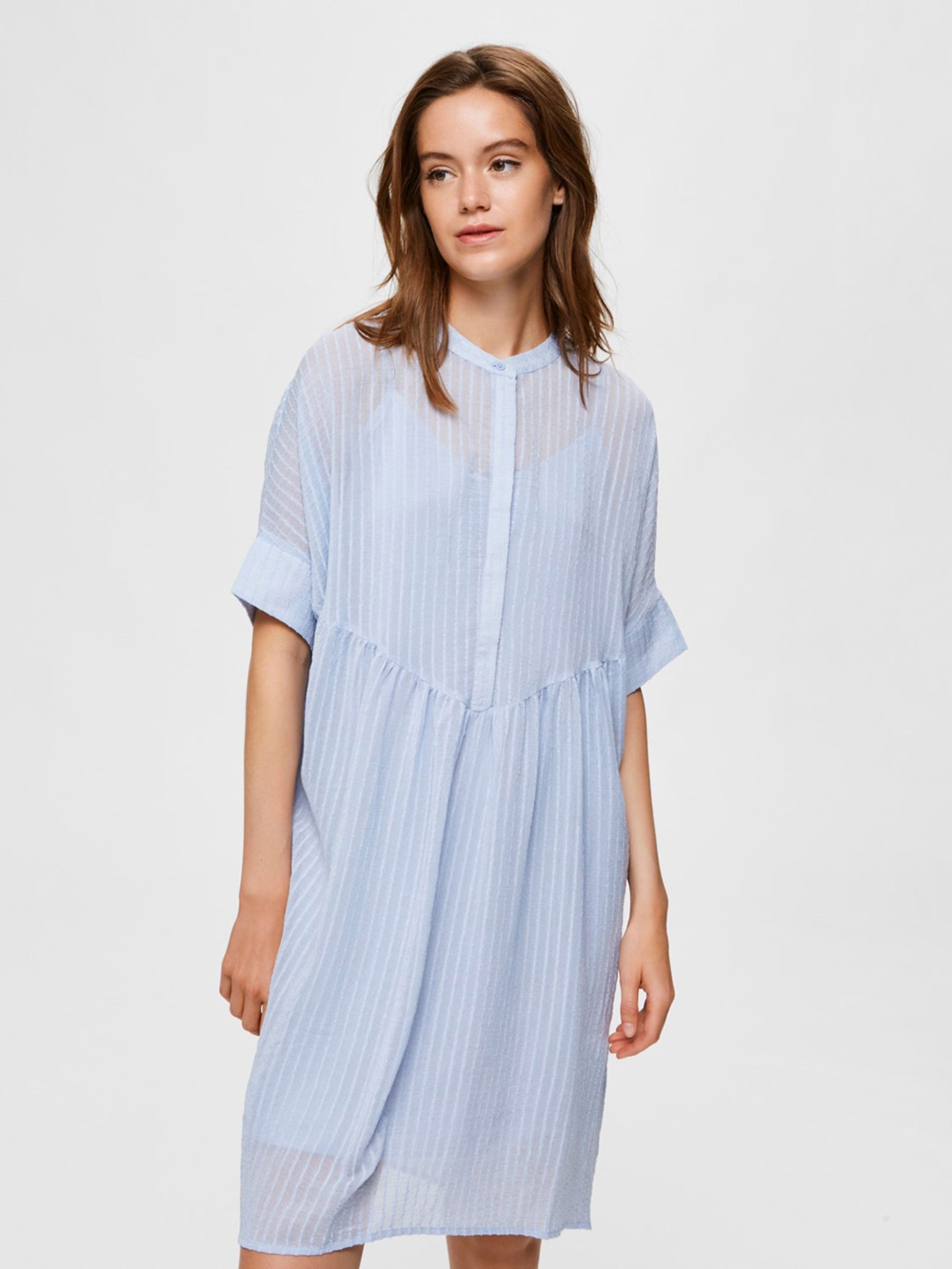 Selected Femme - Dress - SLFRachel-Viola Dress - Dream Blue