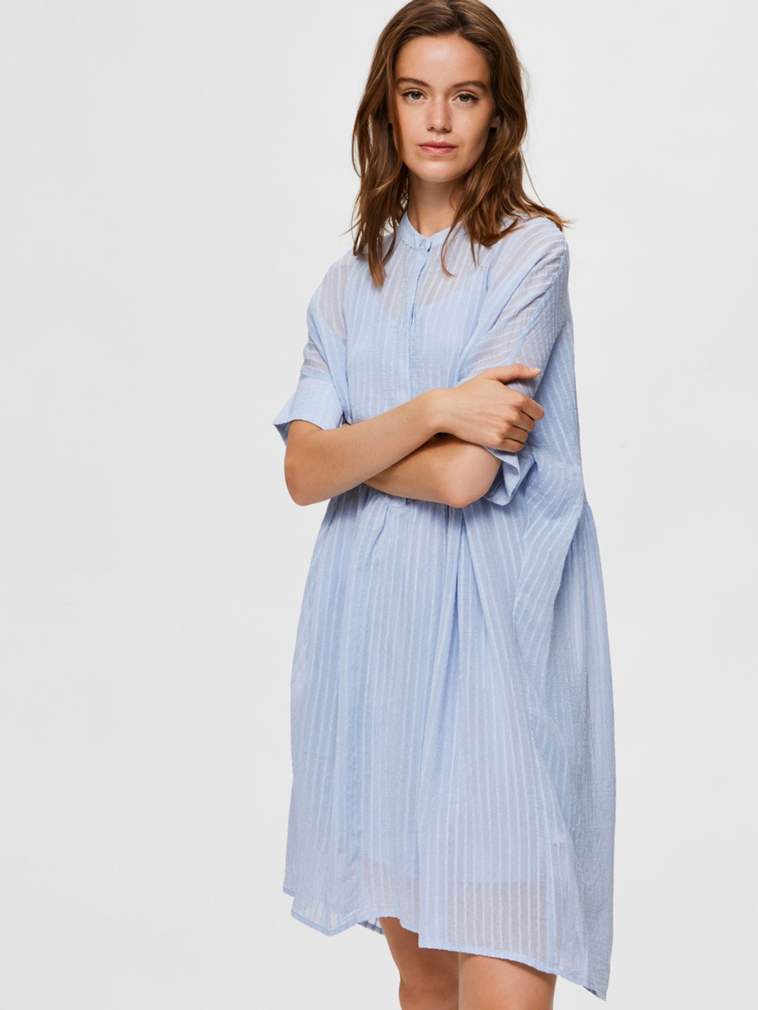 Selected Femme - Dress - SLFRachel-Viola Dress - Dream Blue