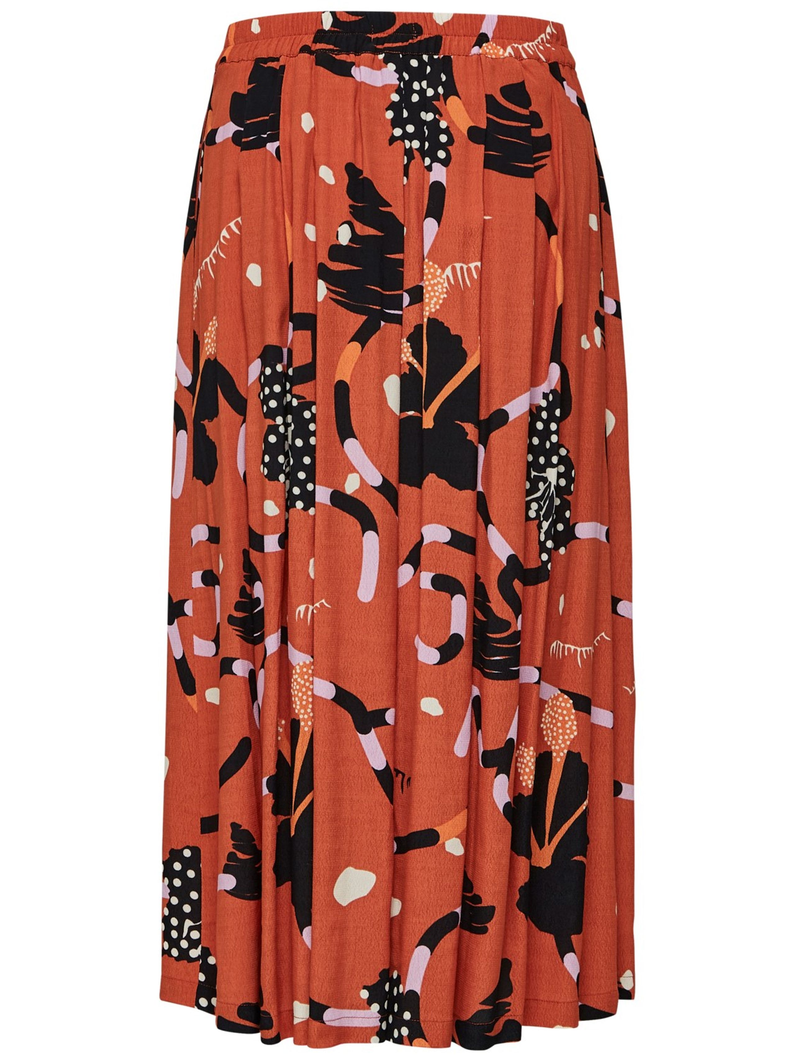Selected Femme - Rock - Kiara Midi Skirt - Mango Printed