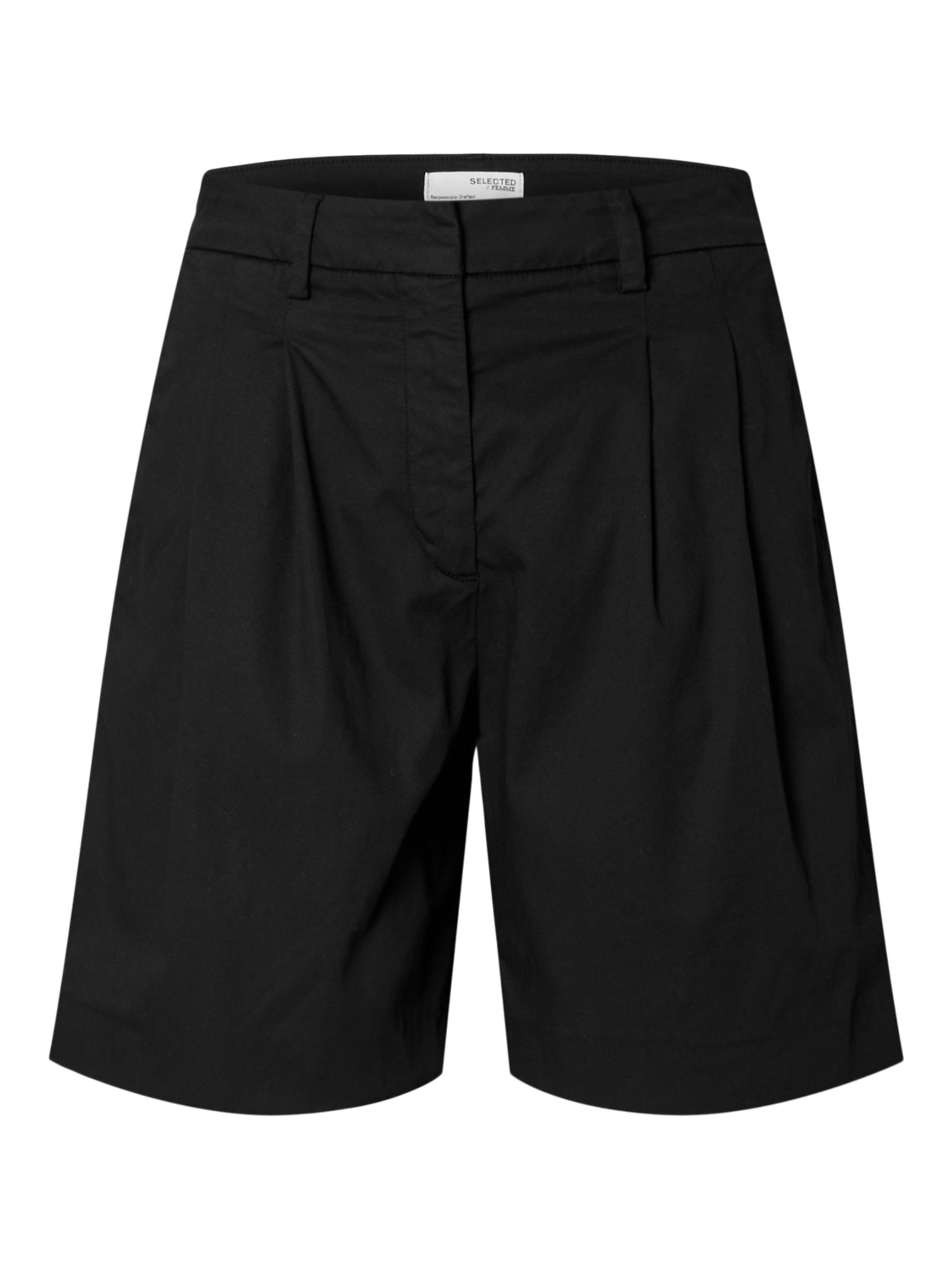 Selected Femme - Shorts - SLFMerla HW Shorts - Black
