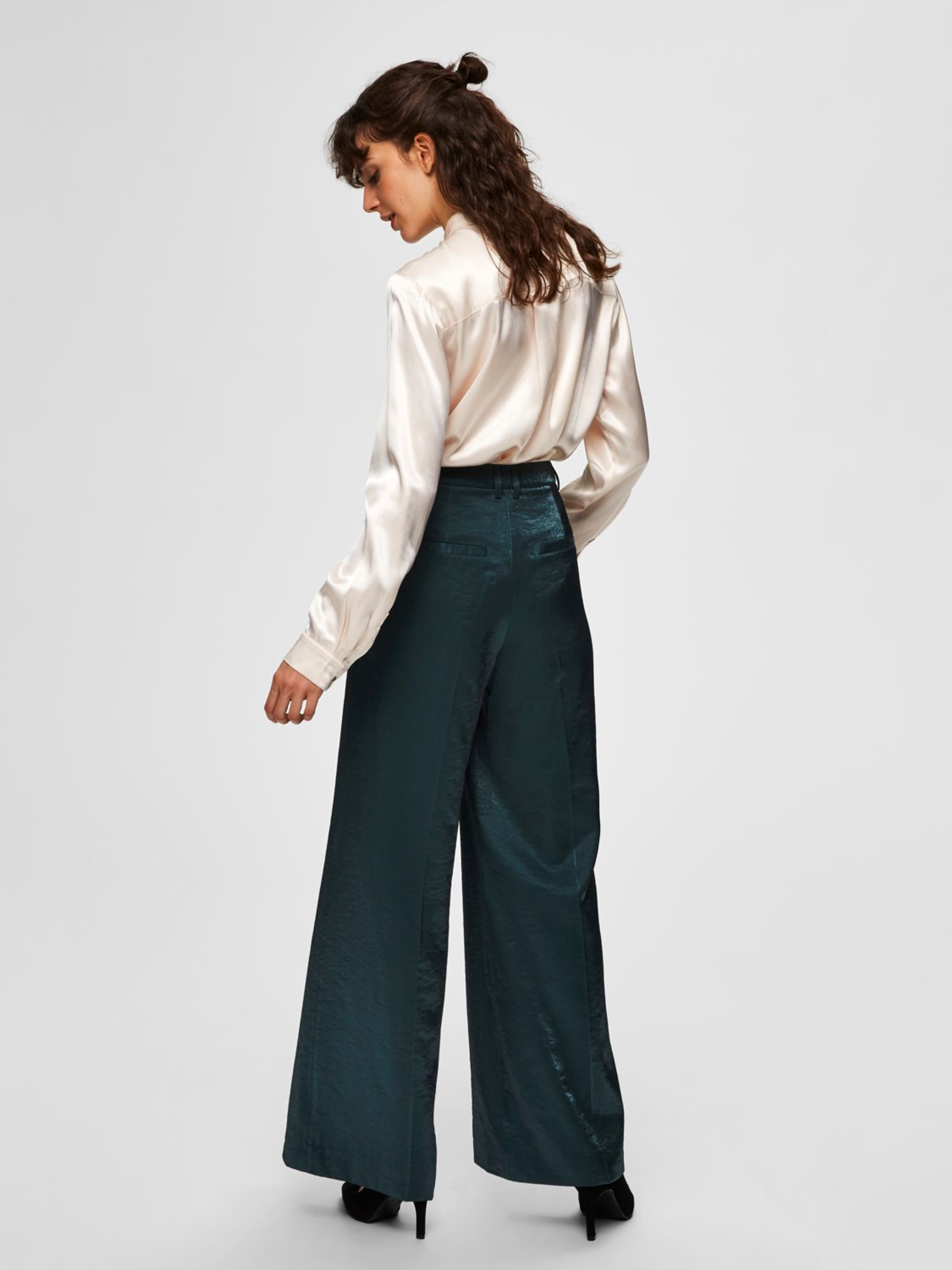 Selected Femme - Shirt - SLFAudrey Odette Shirt - Sandshell