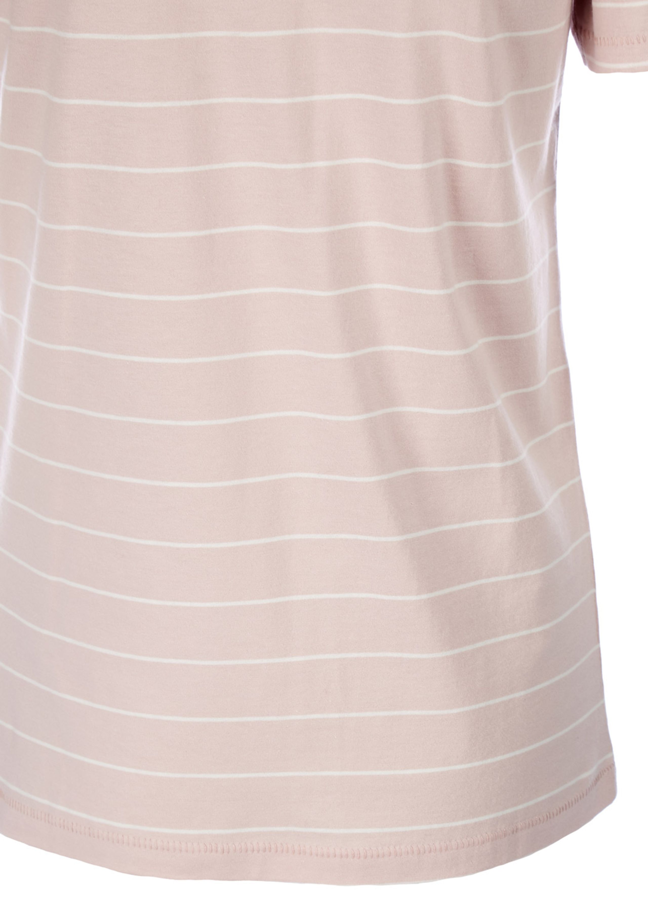 Selected Femme - T-shirt - My Perfect Tee Basic - Sepia Rose/White Stripe
