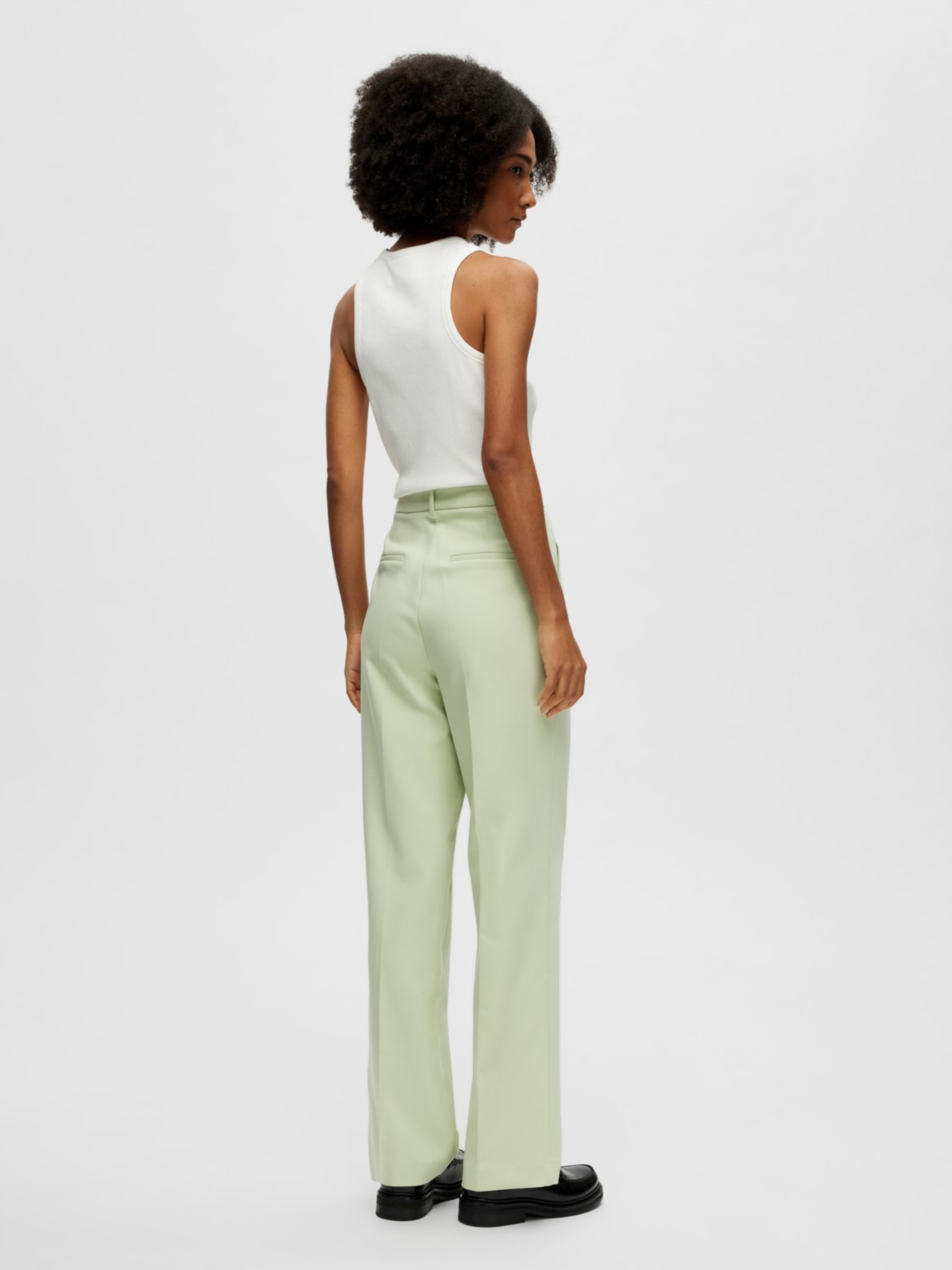 Selected Femme - Top - SLFAnna O-Neck Tank Top NOOS - Snow White