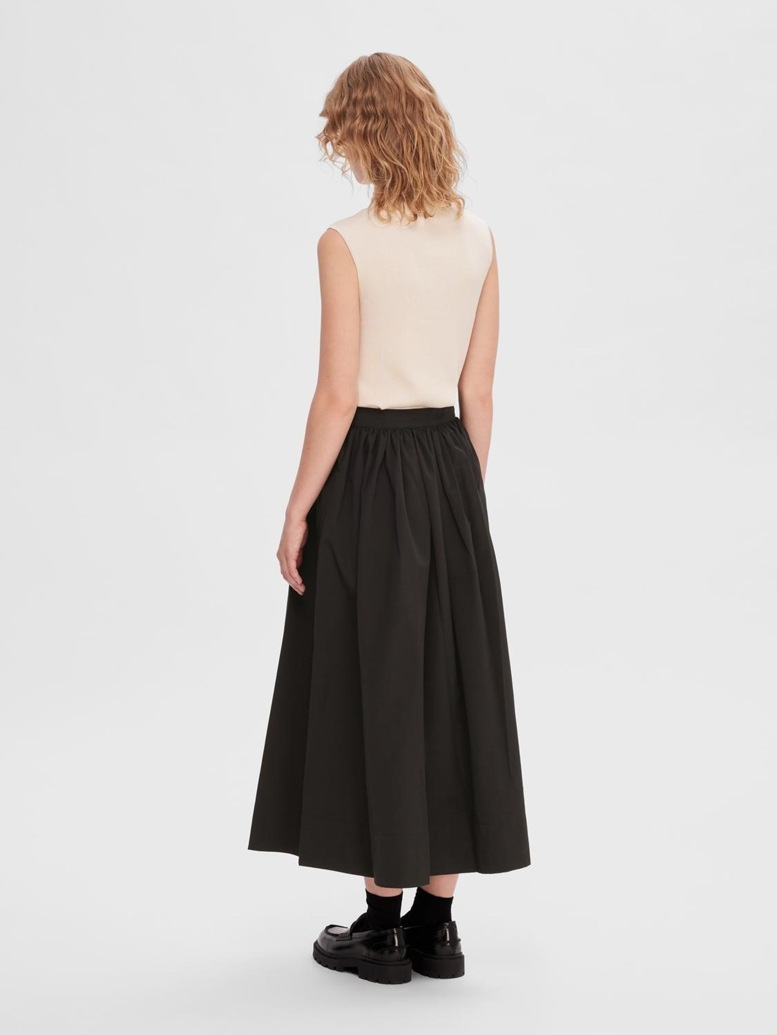 Selected Femme - Top - SLFCaro SL Knit Top - Birch