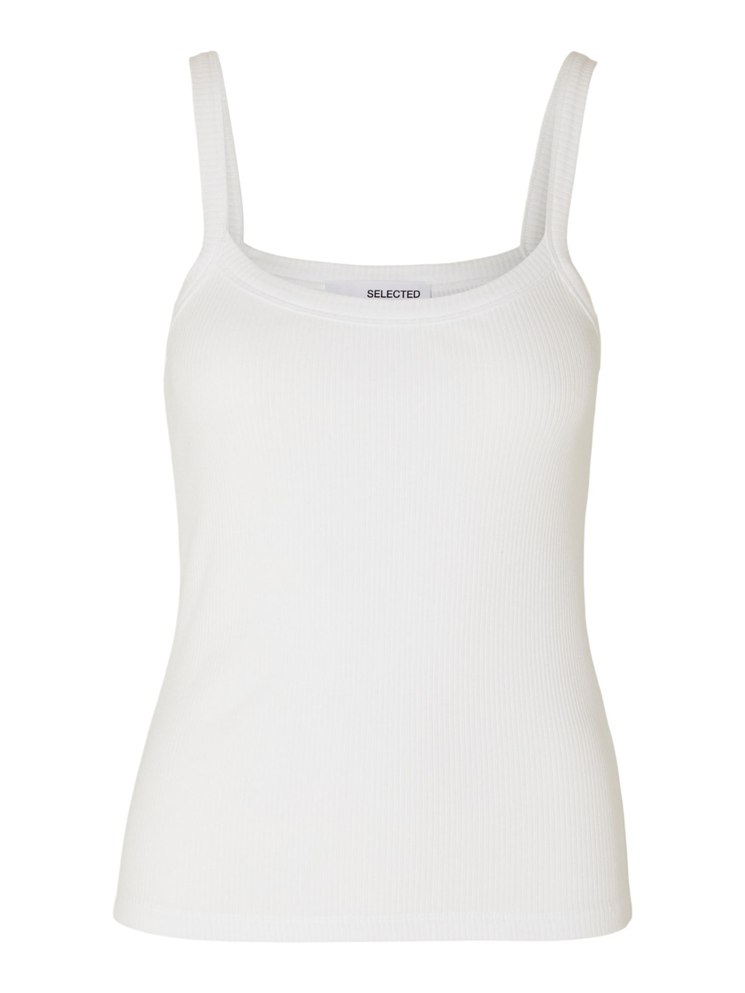 Selected Femme - Top - SLFCelica Anna Strap Tank Top - Bright White