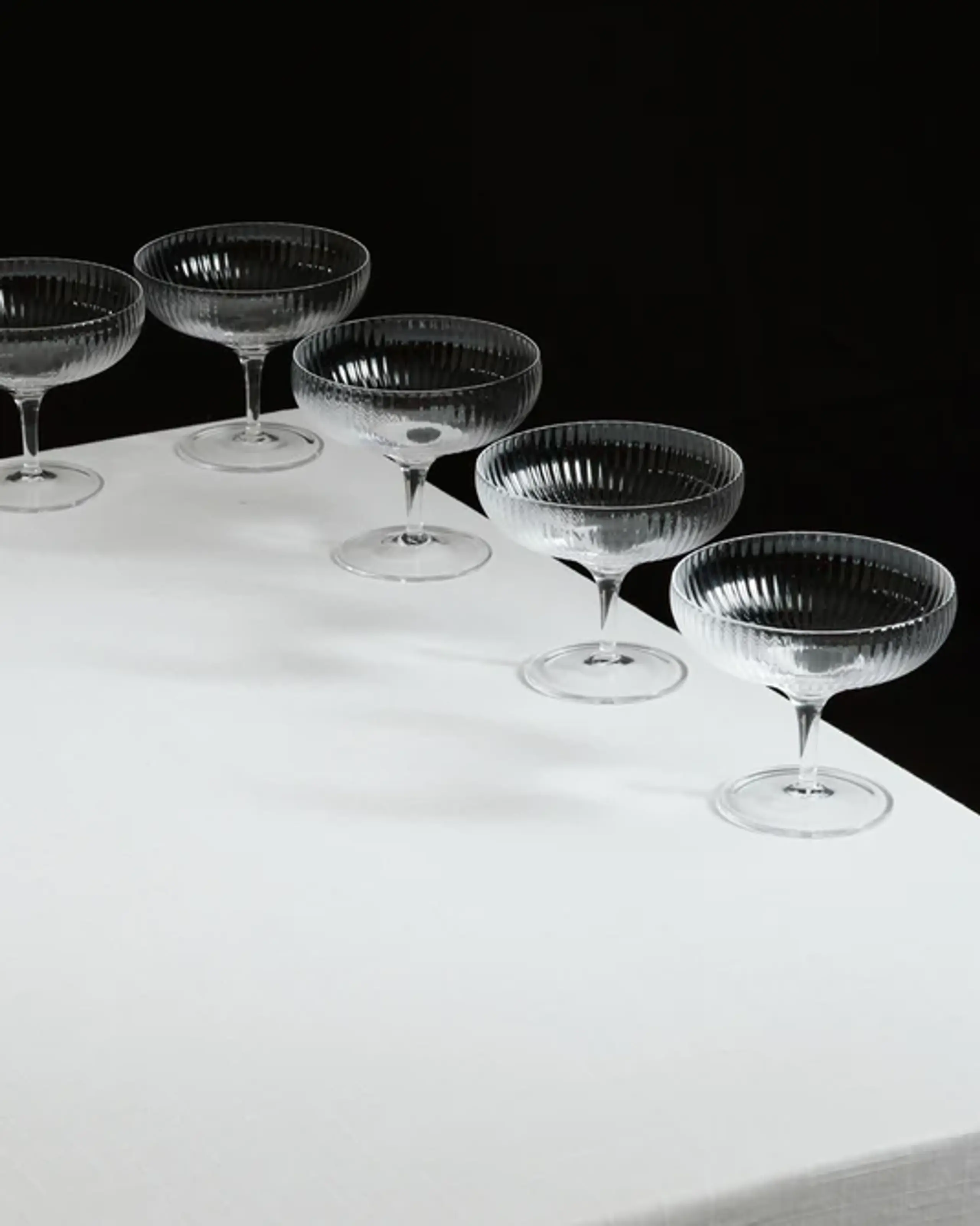 Serax - Champagne glass - Champagne Coupe Inku - Transparent