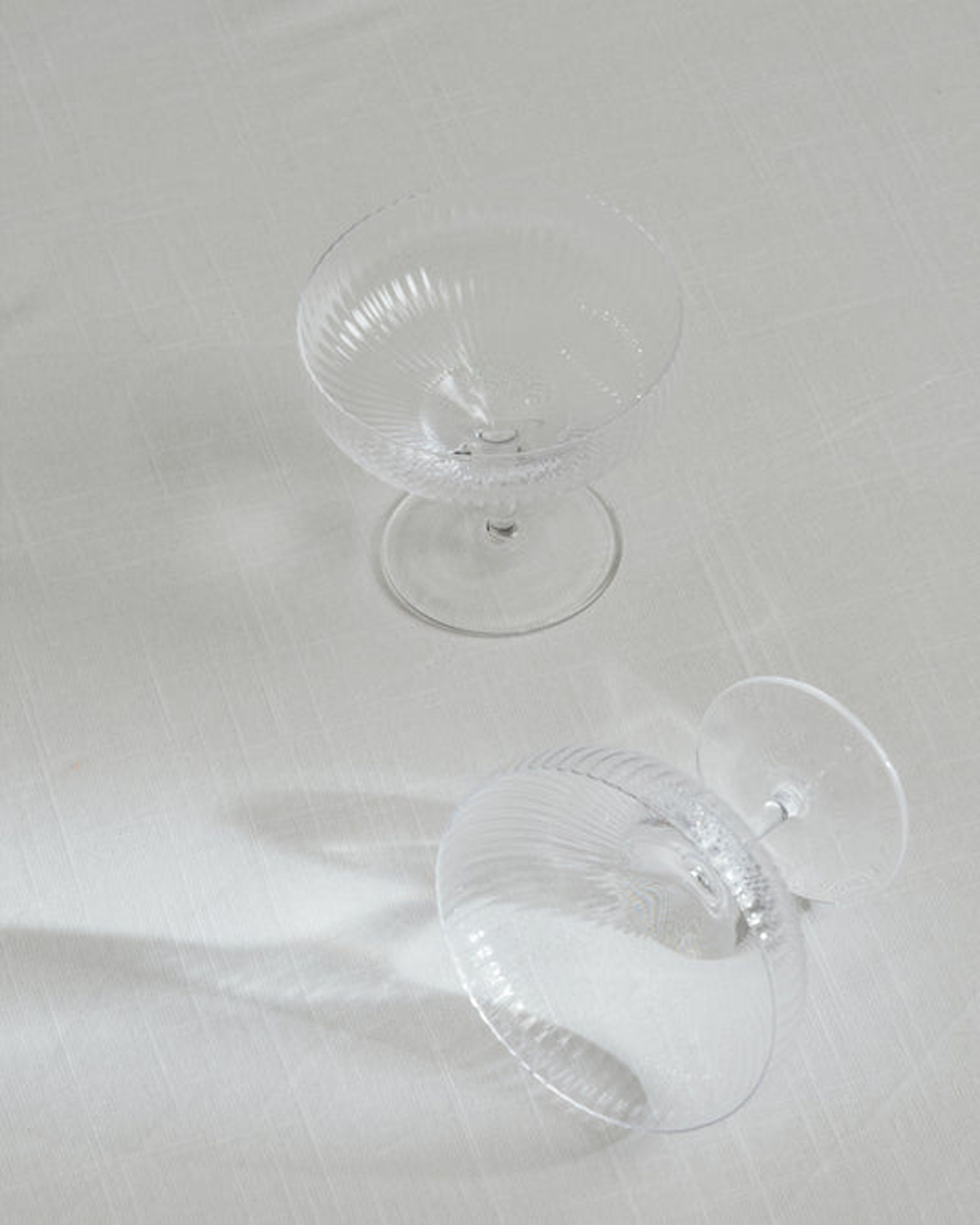 Serax - Champagne glass - Champagne Coupe Inku - Transparent
