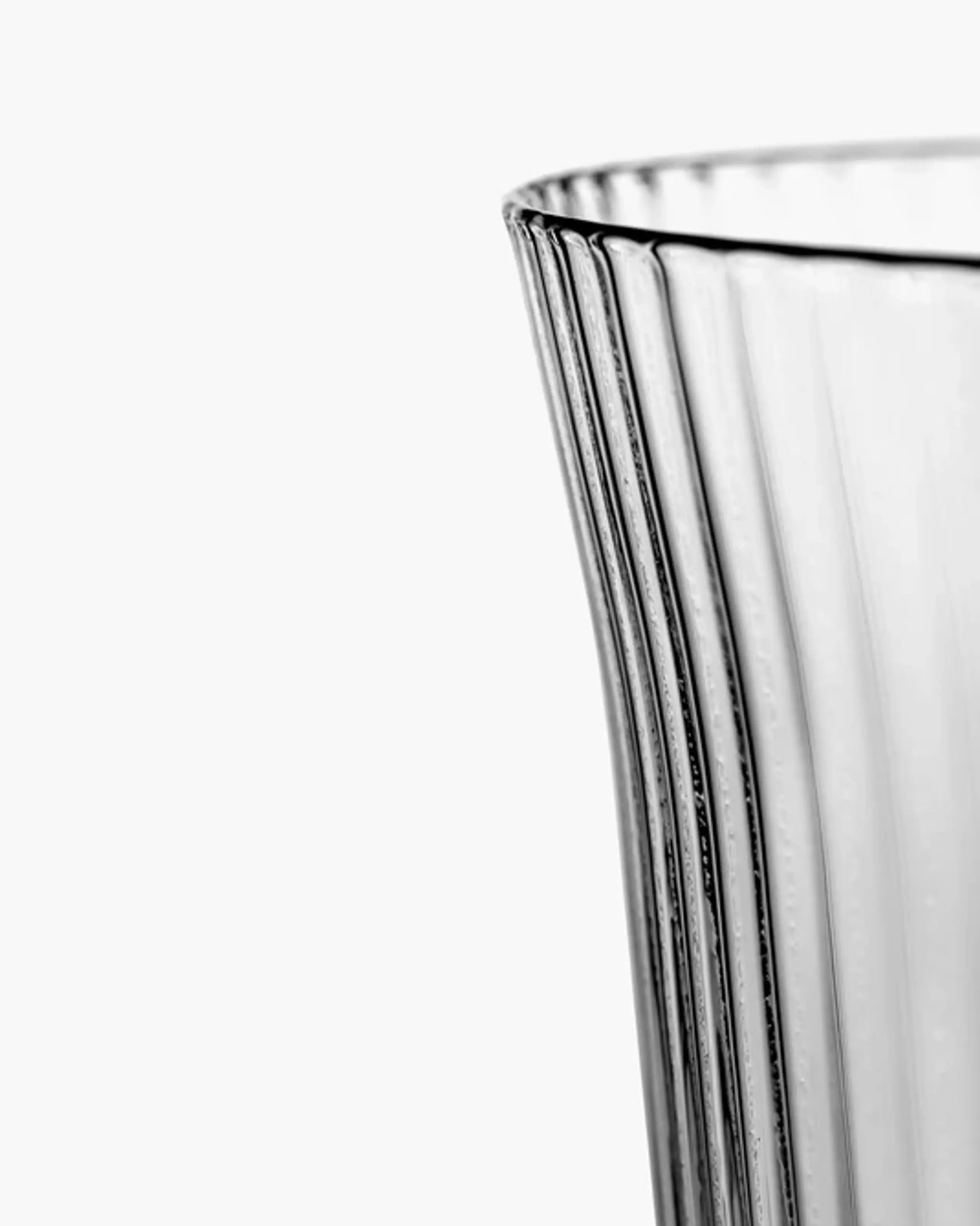 Serax - Glas - Longdrink Inku - Ribbed Transparent