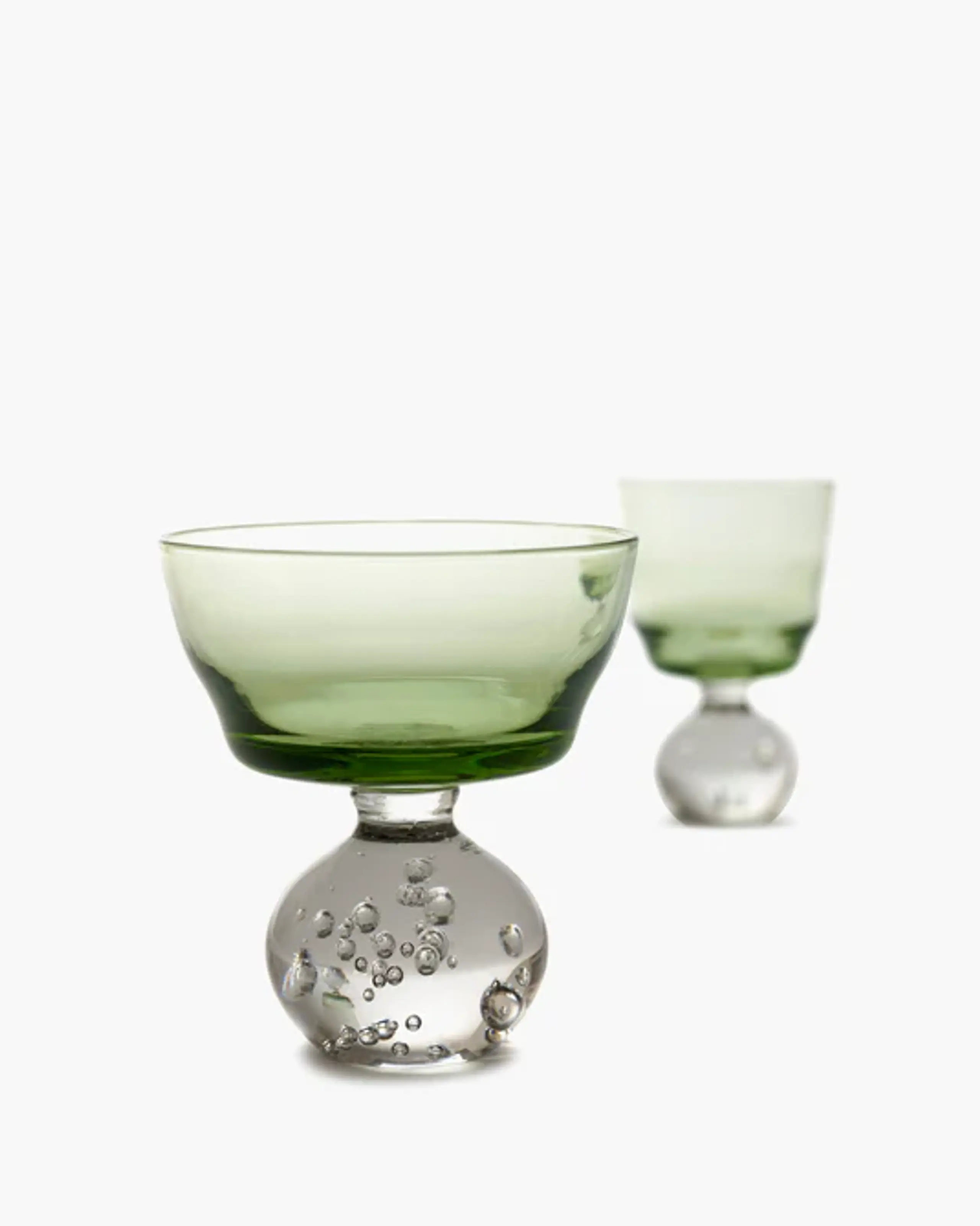 Serax - Verre - Stem Glass - Green Eternal snow M