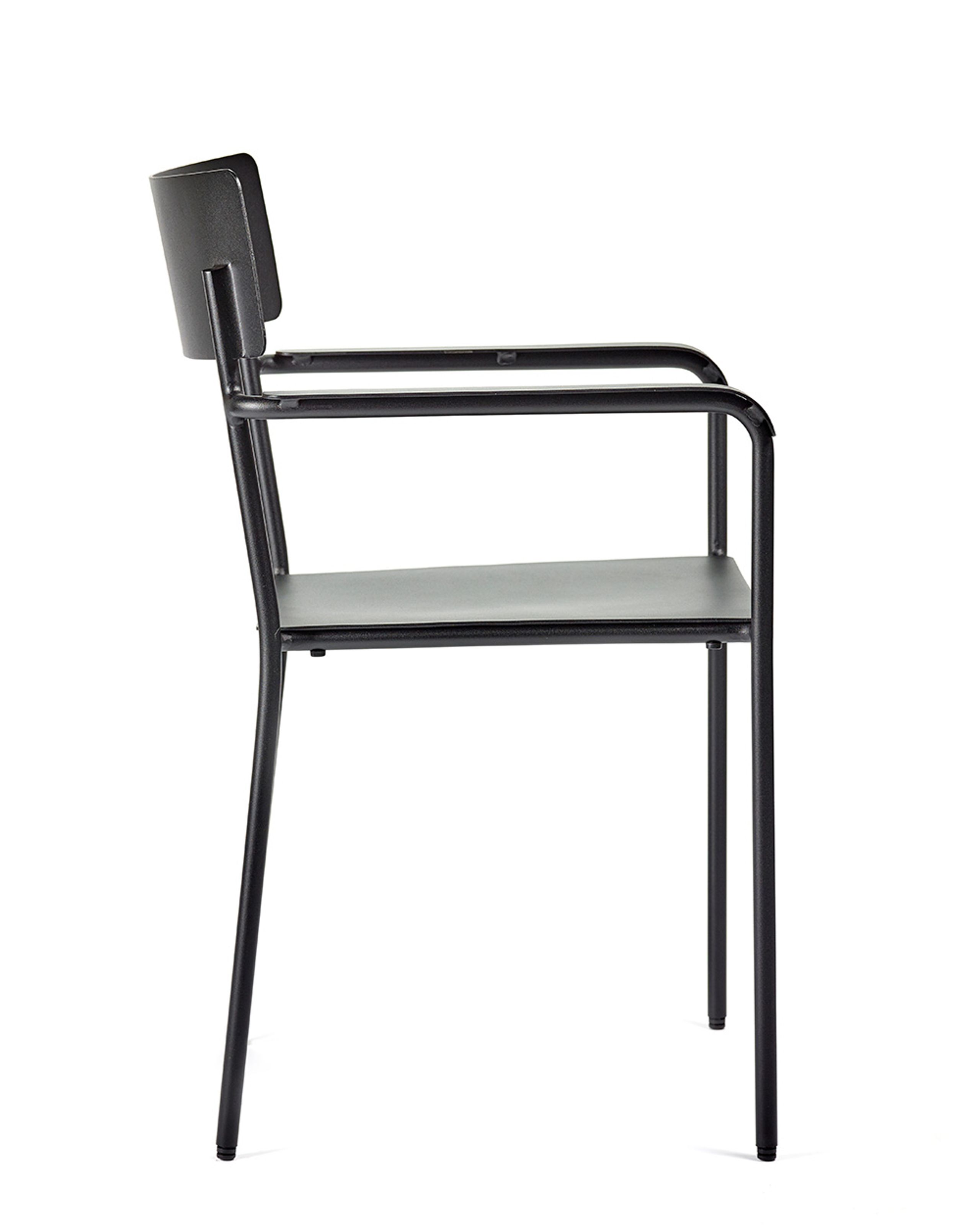 Serax - Gartenstuhl - August Dining Armchair - Black