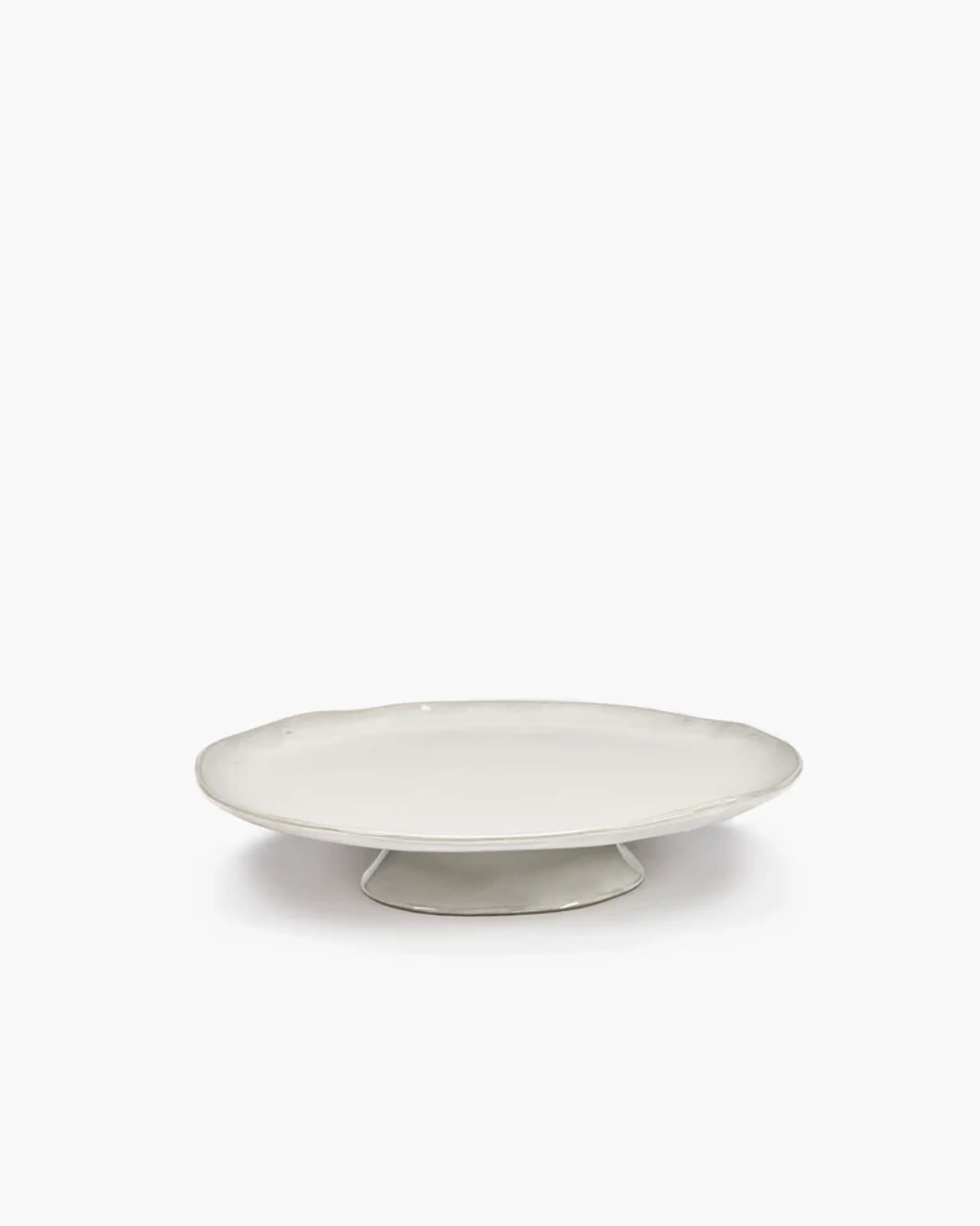 Serax - Serving platter - Plate On Foot La Mère - Off white L