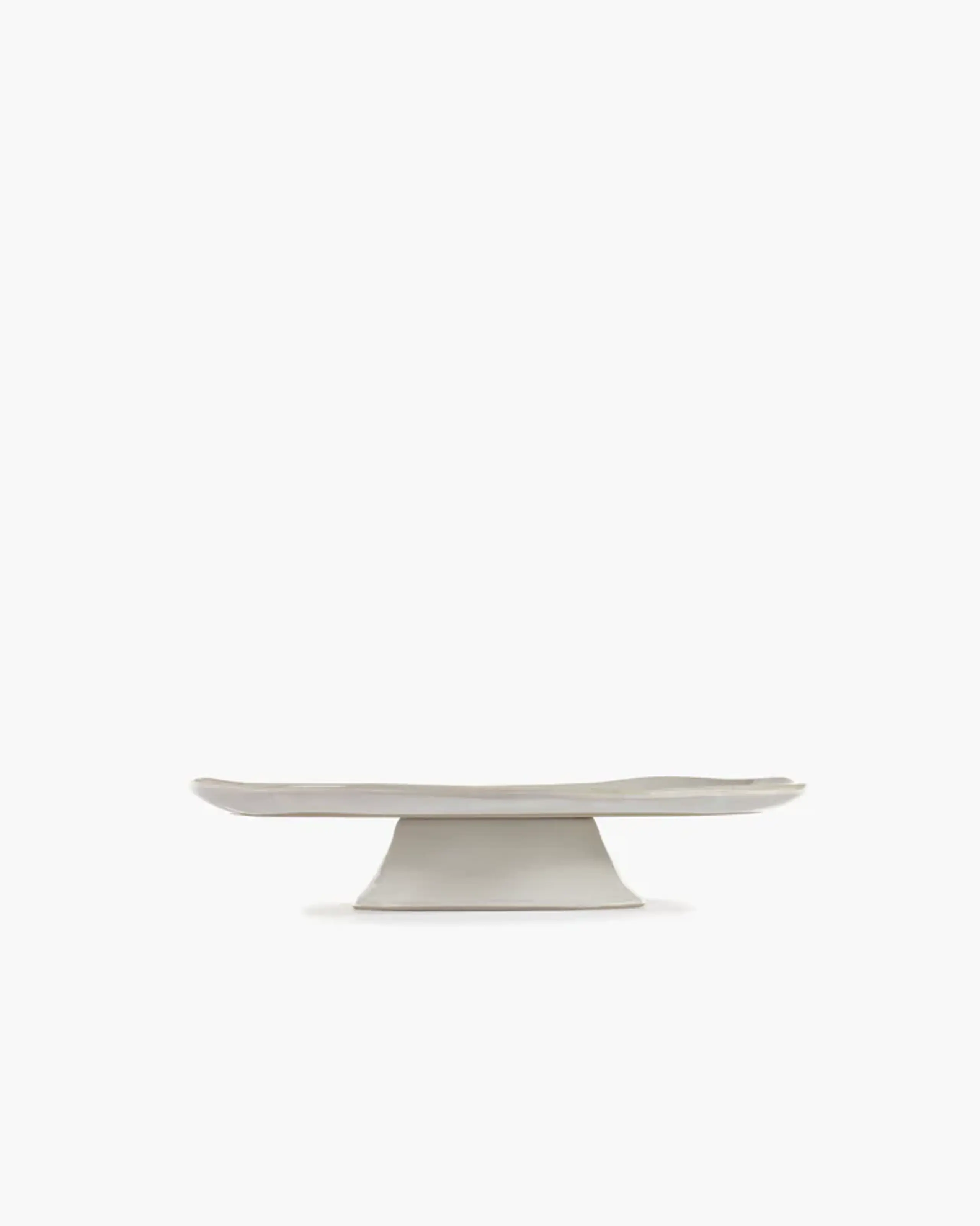 Serax - Serving platter - Plate On Foot La Mère - Off white L